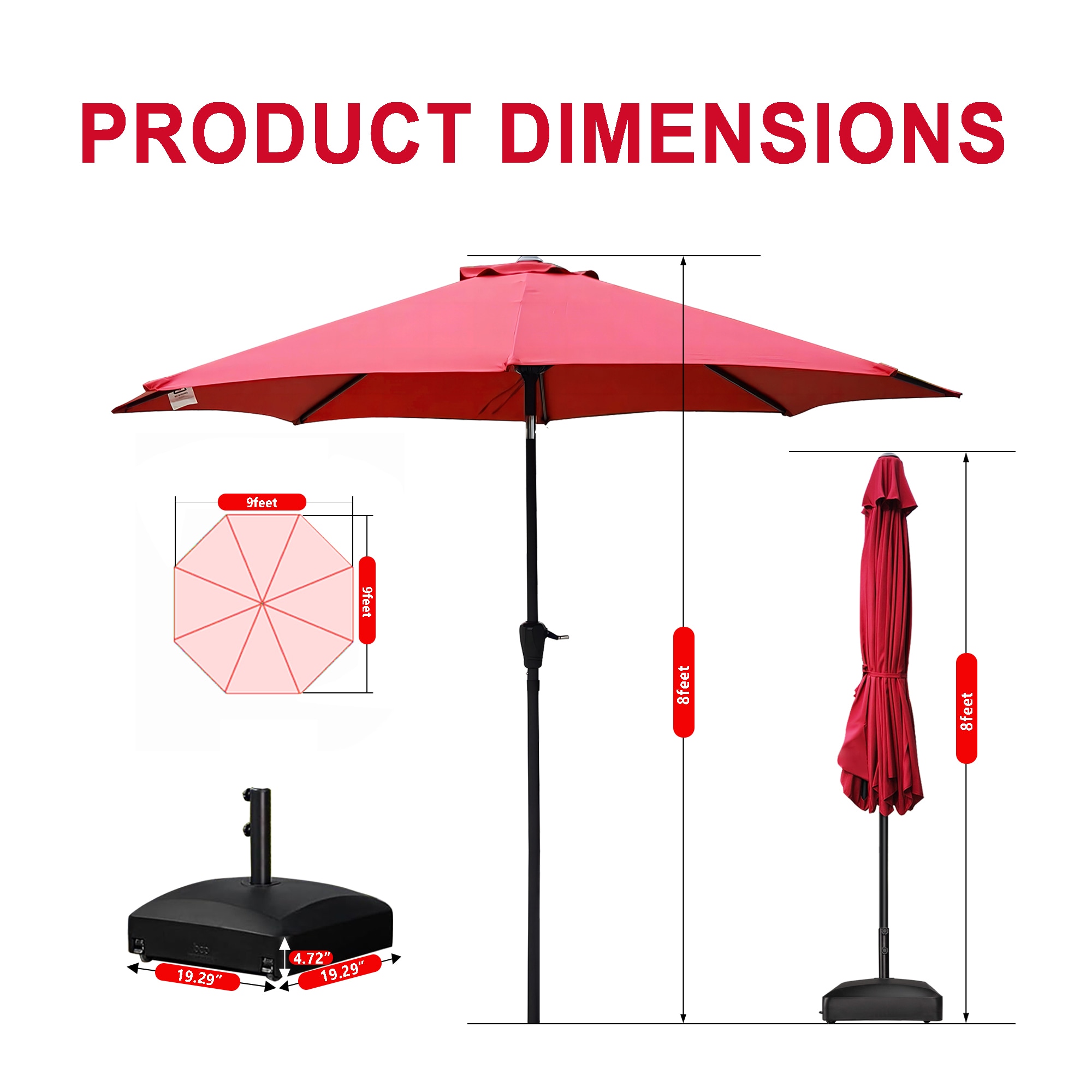 Sunrinx MG1-20-ZBGS Umbrellas-2 - View #8
