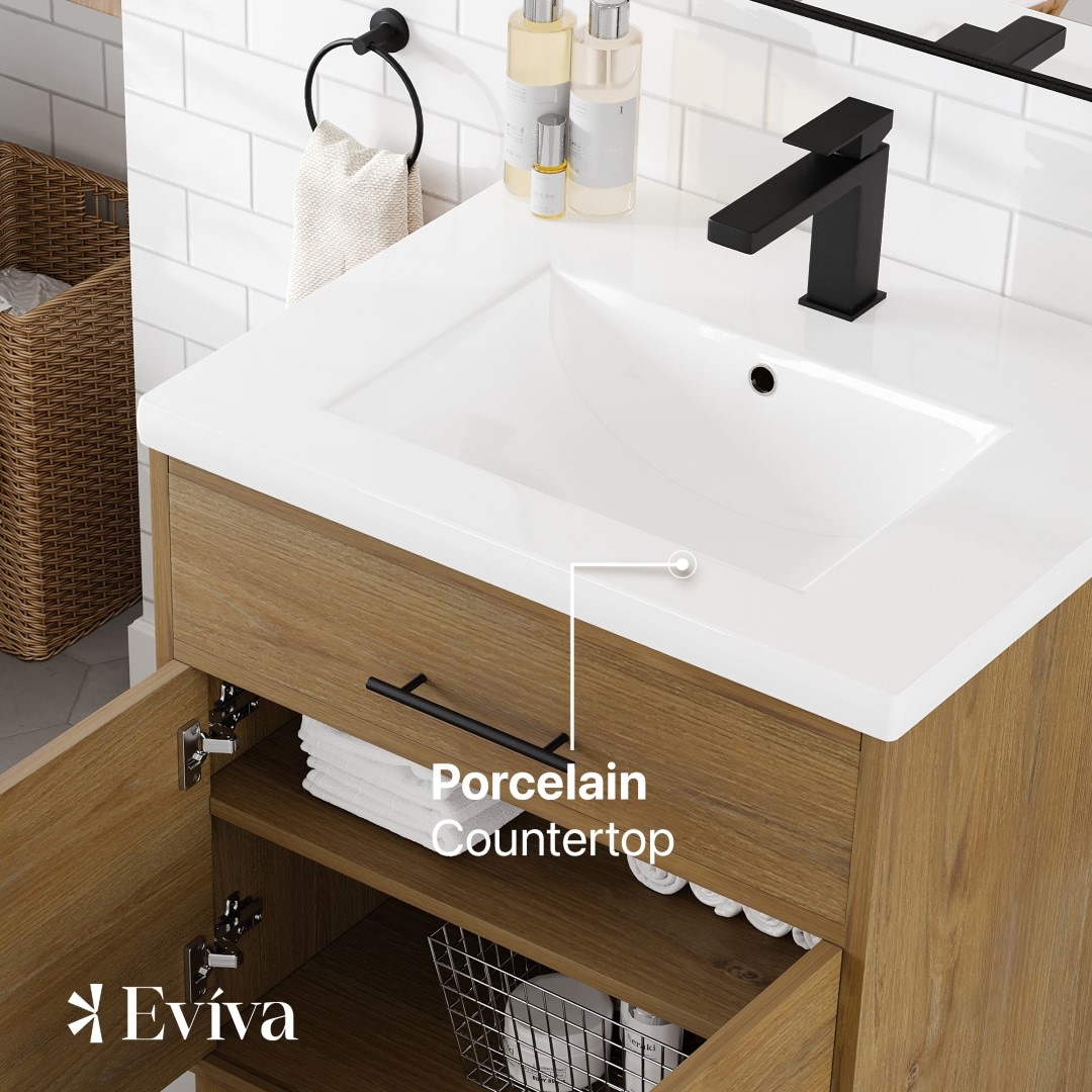 Eviva EVVN616-30OAK Bath-Vanity-Combo - View #5