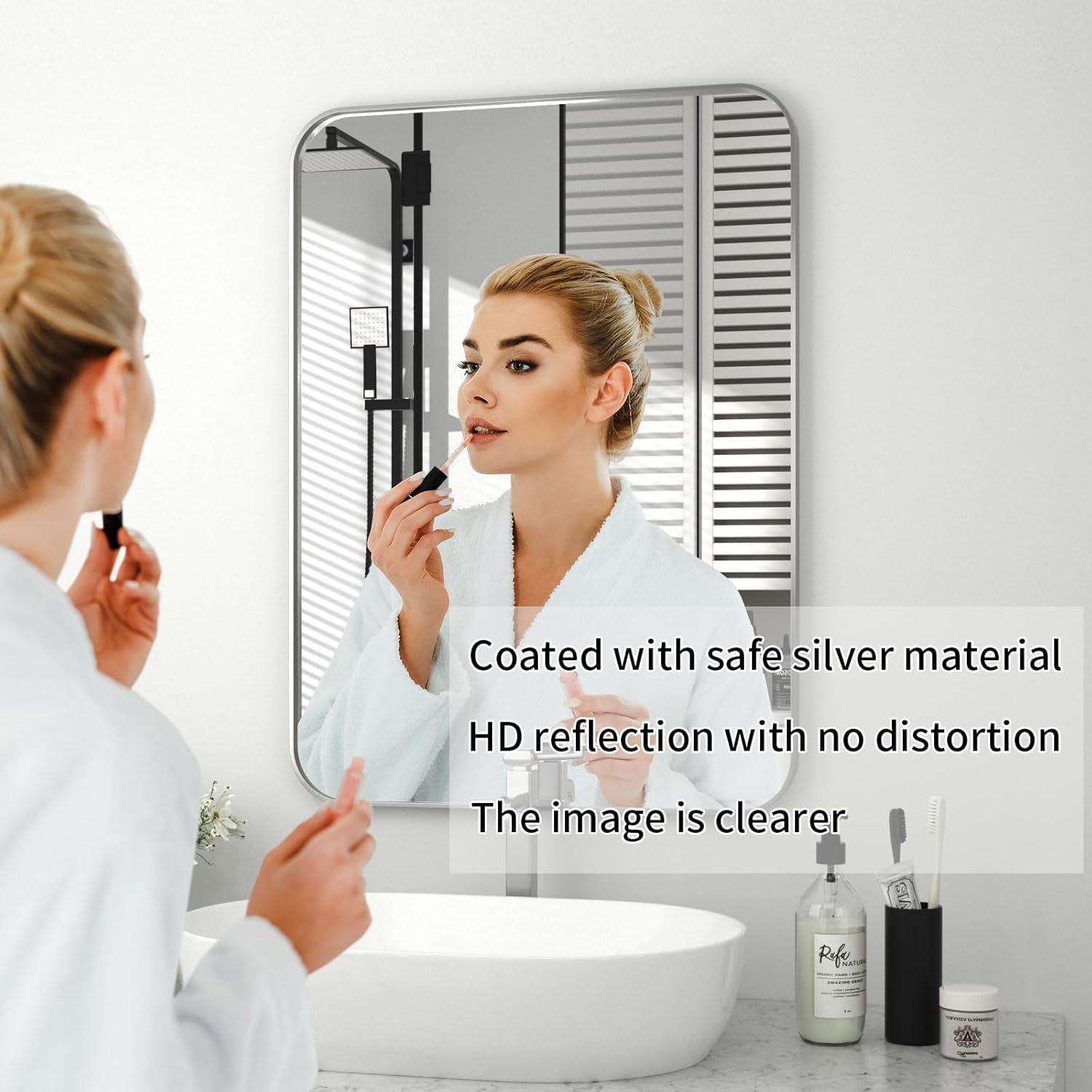 YQP YQP-S5676 Framed-Bath-Mirrors - View #3