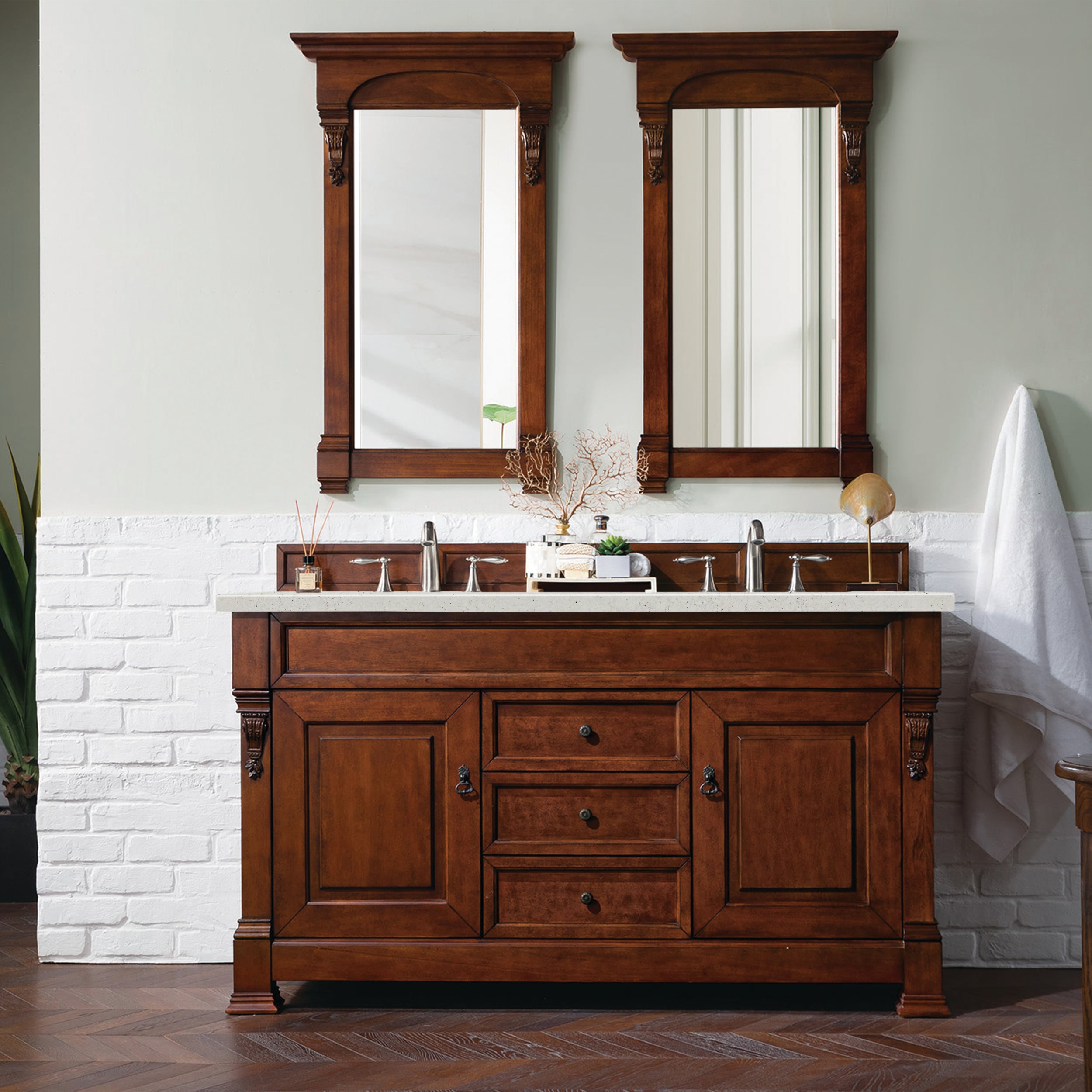 James Martin Vanities 147-114-5681-3LDL Bath-Vanity-Combo - View #2