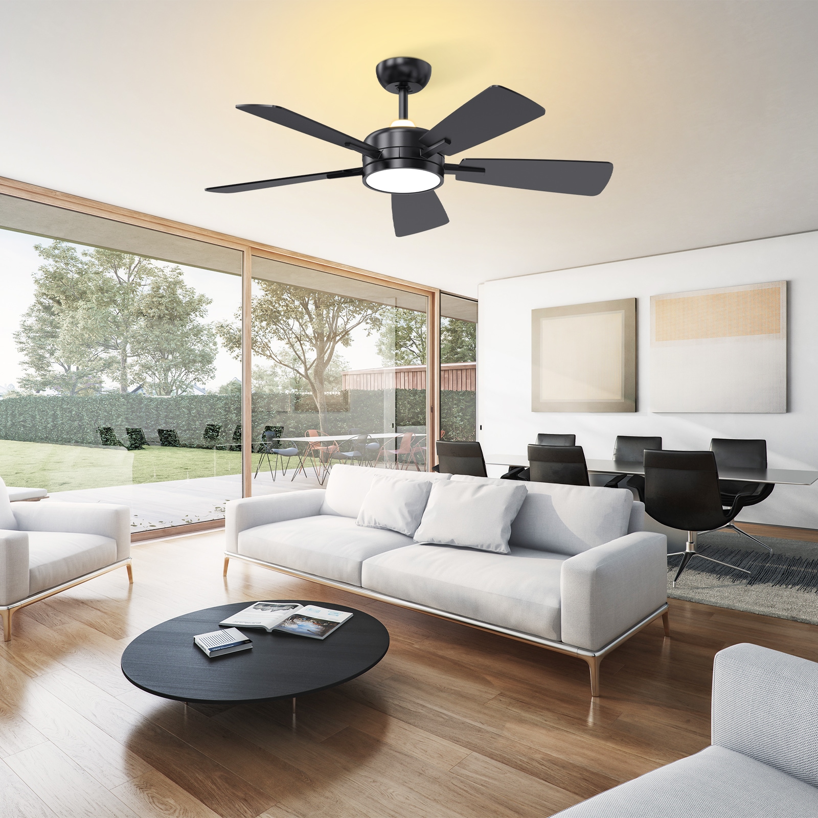 TALOYA RV46-BK-5D-T5 Ceiling-Fans - View #8