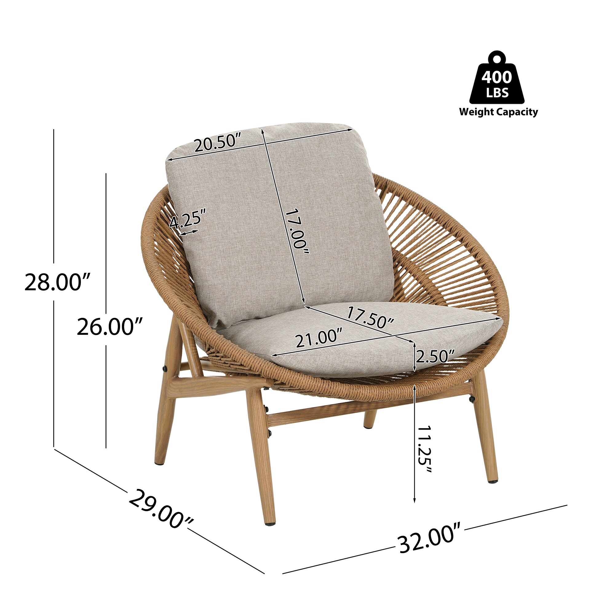 Bybafun YF8000112 Patio-Chairs - View #4