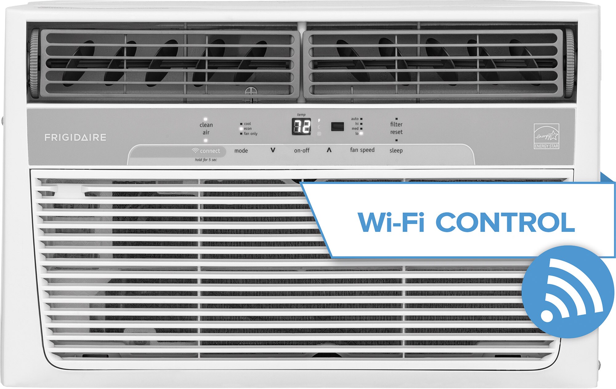 Auto or fan only window air conditioner