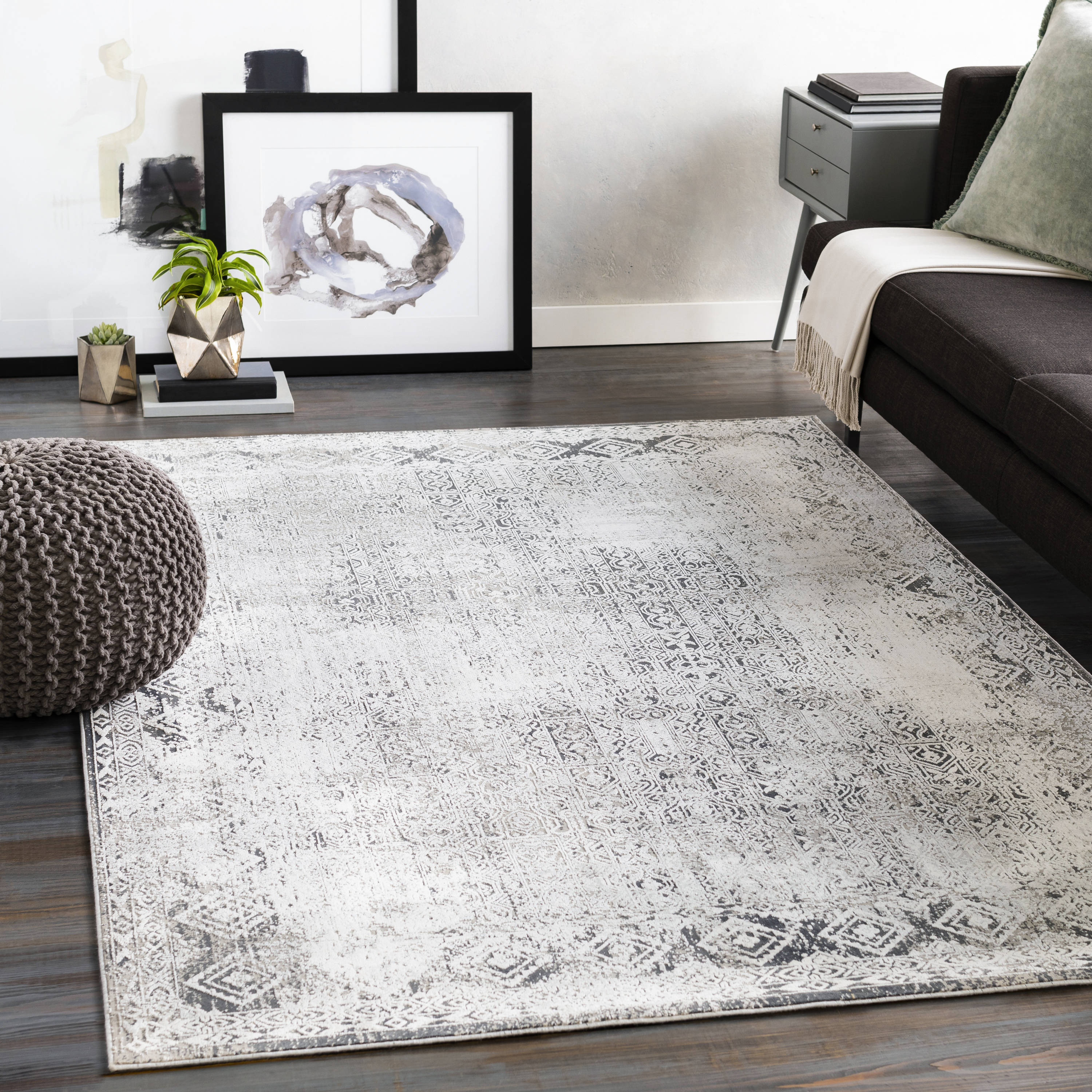 Surya Norland 26297 Abstract Area Rugs