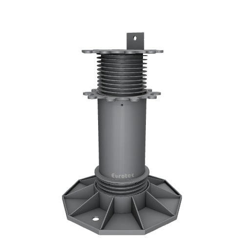 Eurotec 1-1/8-in Black Plastic Post Base Support (15-Pack)