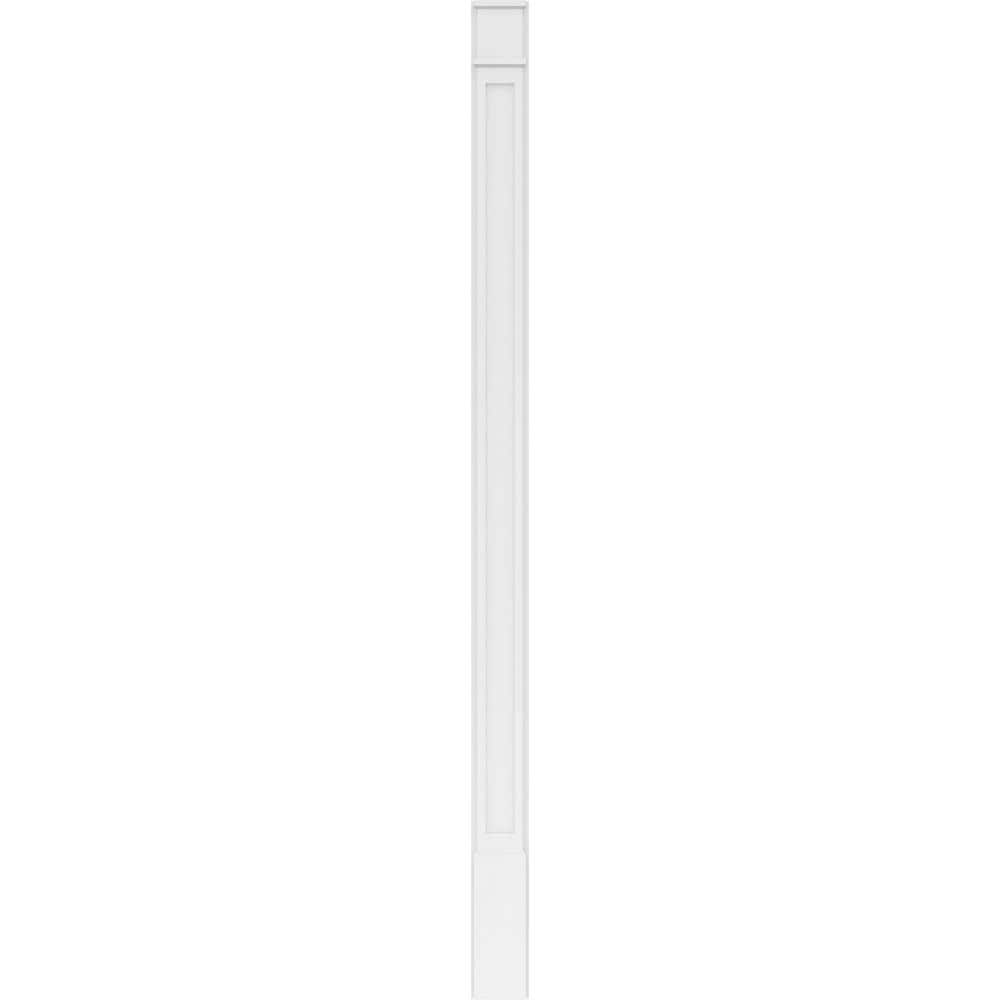 Ekena Millwork PILP07X120FP02-2 Entry-Door-Casing-Accents - View #3