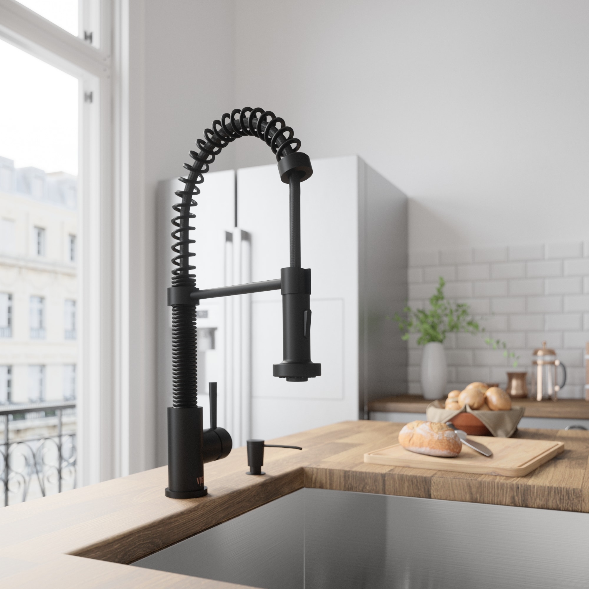 VIGO VG02001MBK2 Kitchen-Faucets - View #4
