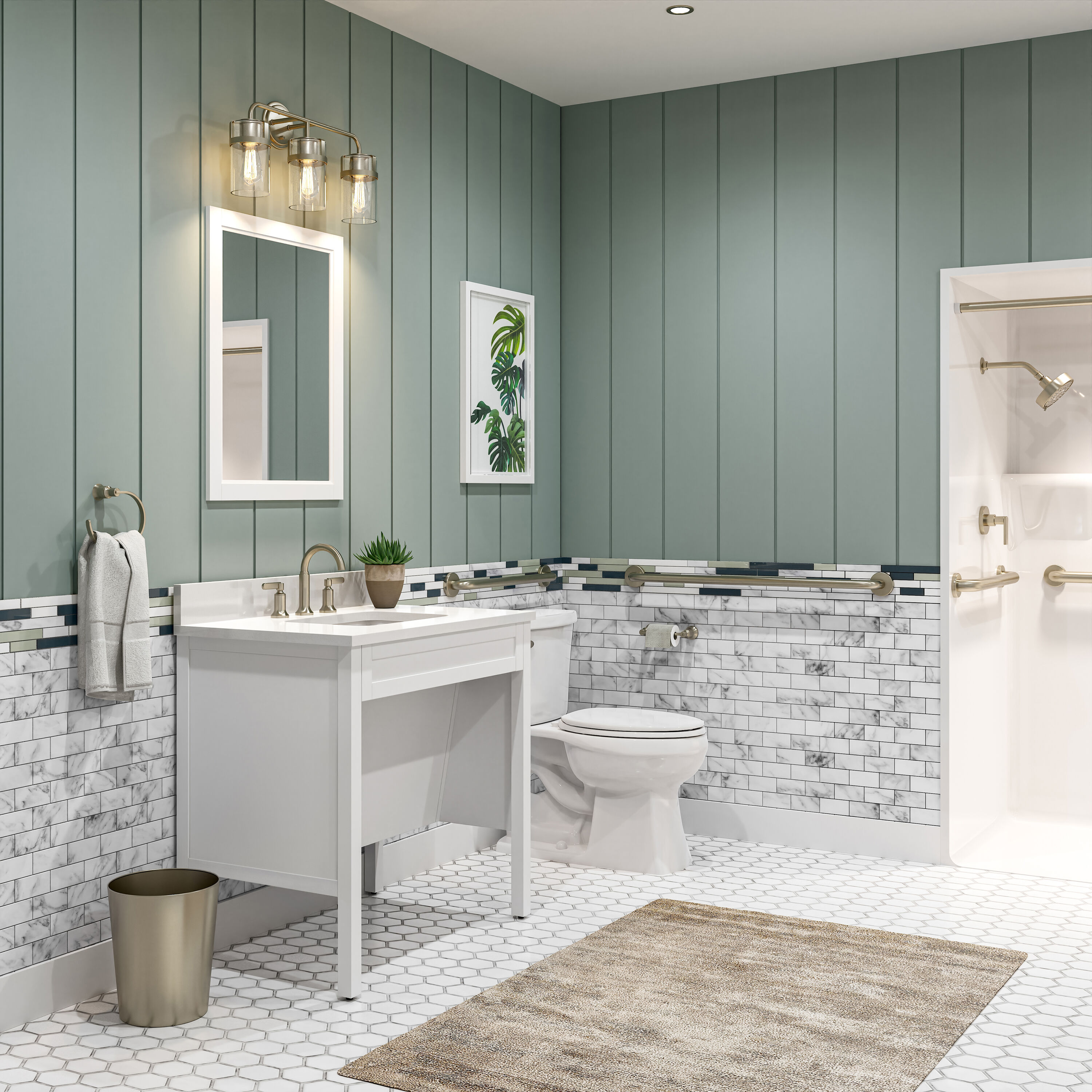 allen + roth 1815VA-36-201 Bath-Vanity-Combo - View #2