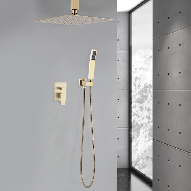 Wellfor 16 In Ceiling Mounted Shower