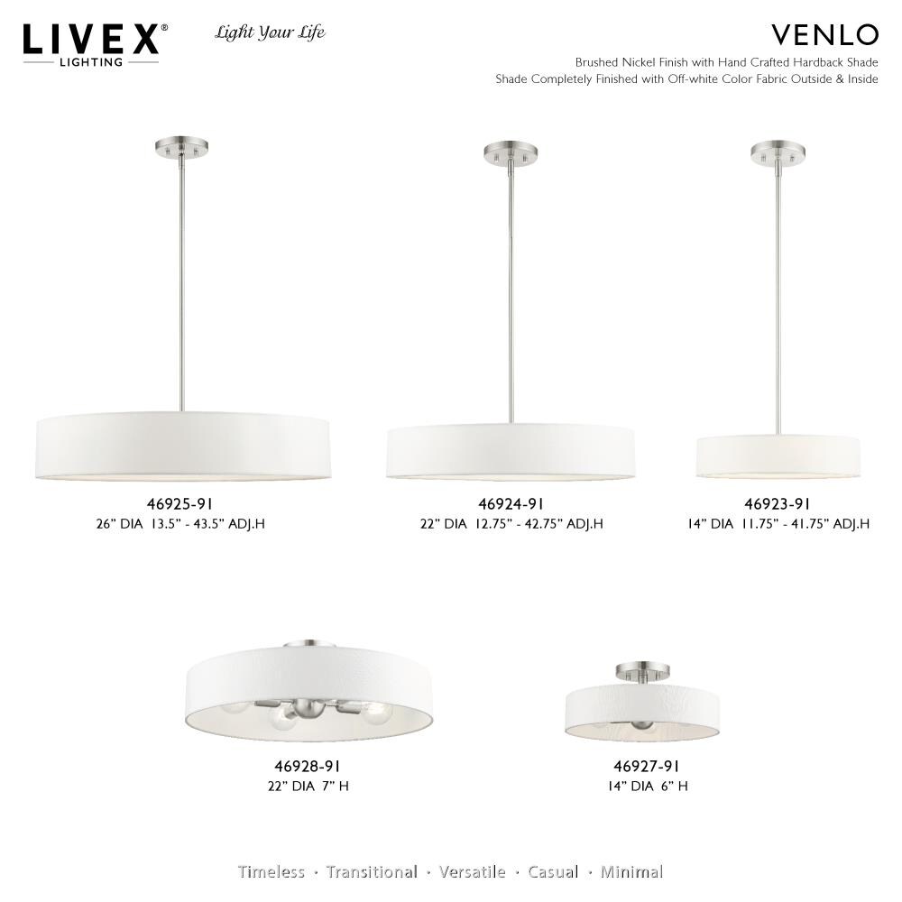 Livex Lighting 46928-91 flushmounts - View #2