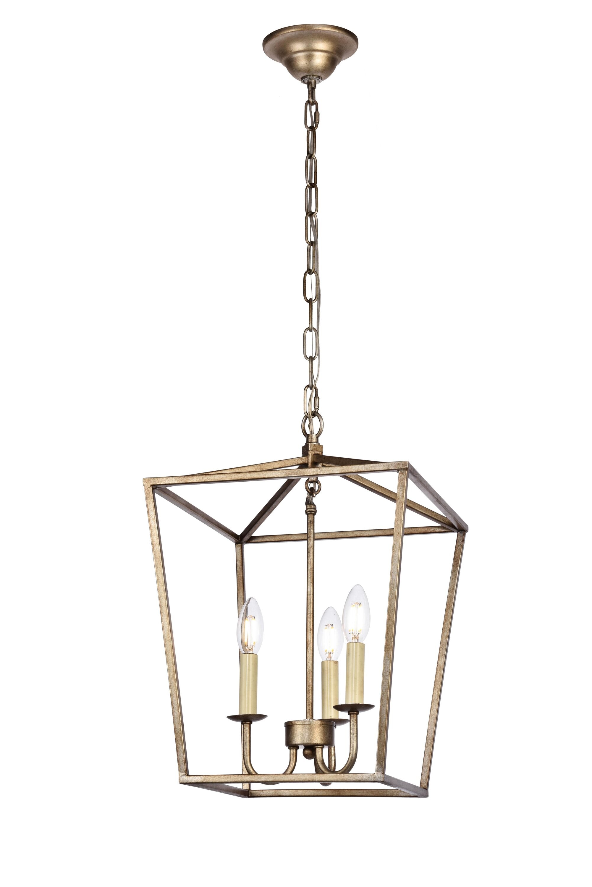 Elegant Decor HFDL18024D12S Pendant-Lights - View #3