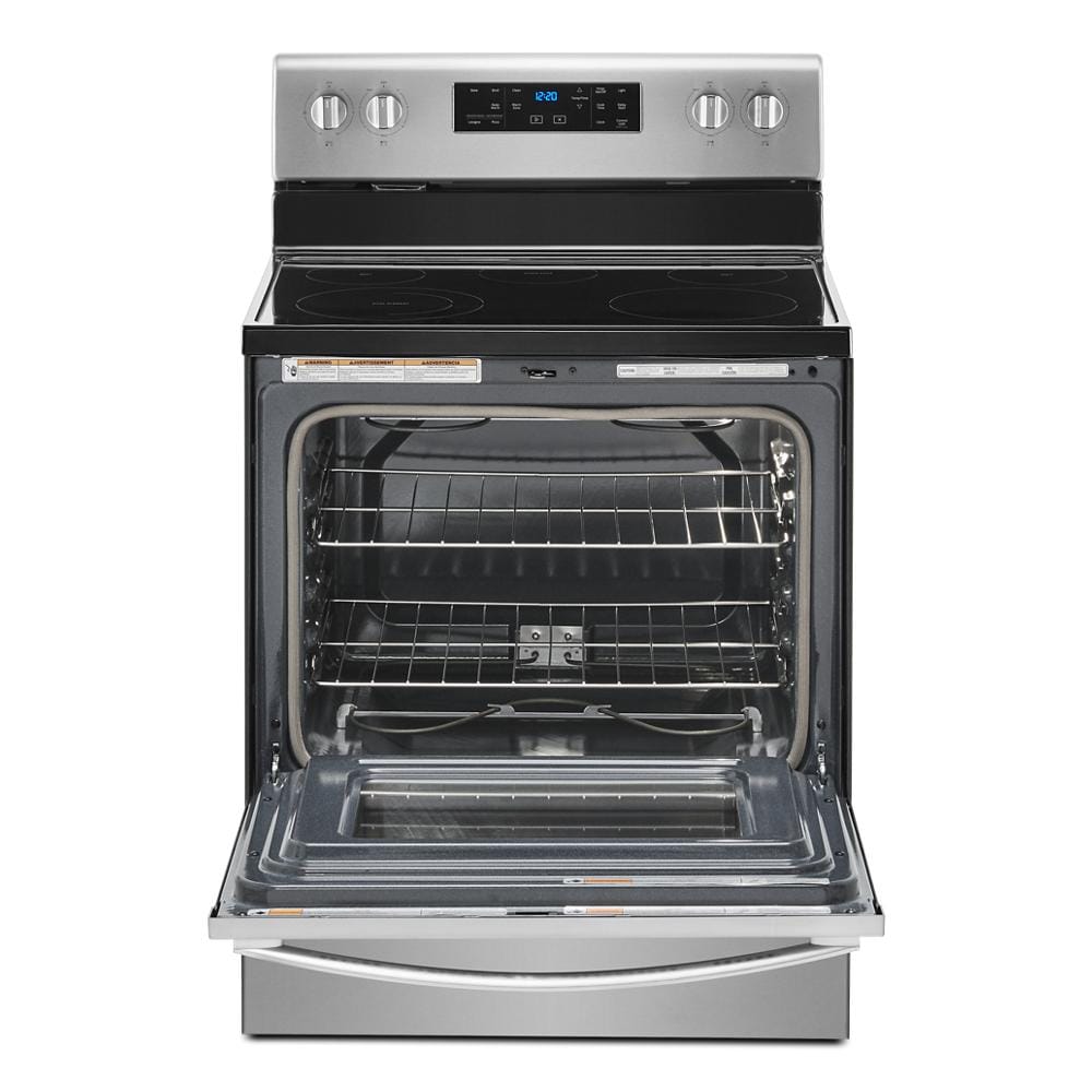 Whirlpool accubake online glass top stove