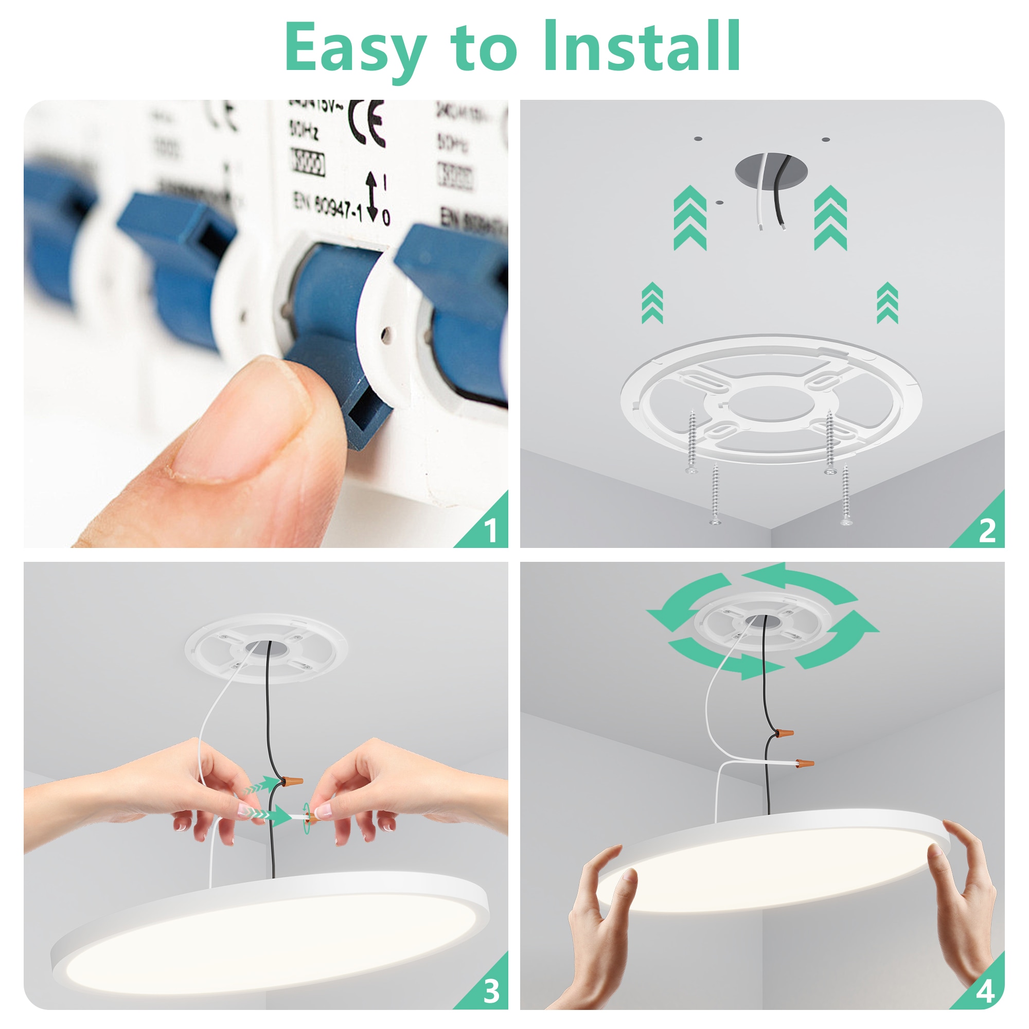 LOVMOR SF-M-W2312P375005 Ceiling-Light-Mounts - View #6