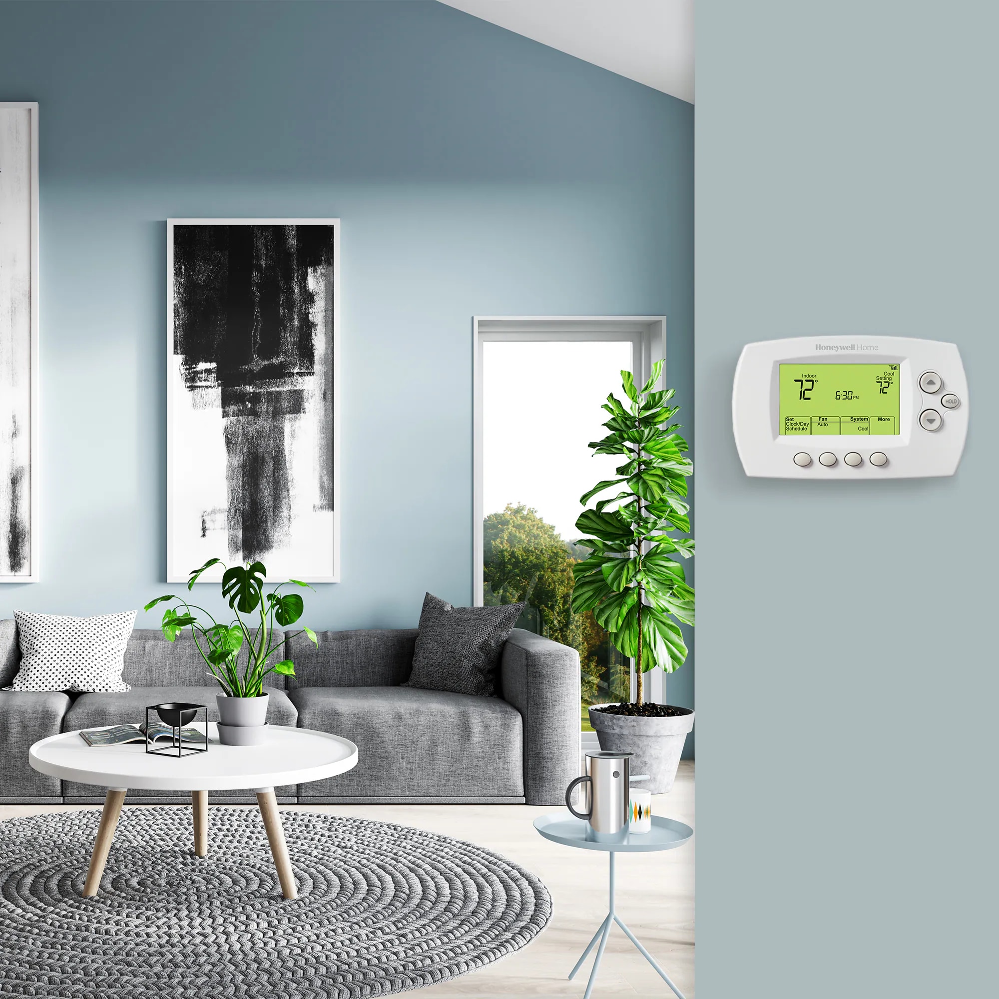 Honeywell Home White WiFi 7-Day Programmable Thermostat