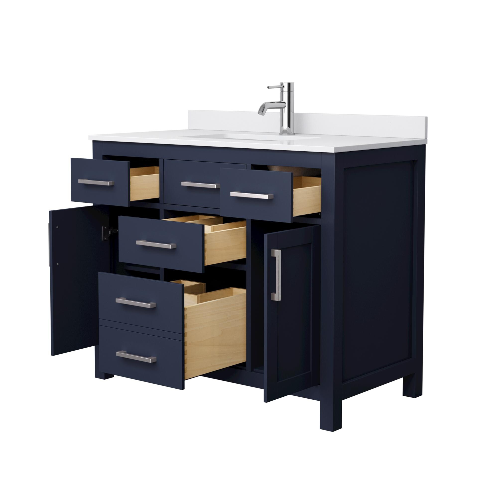 Wyndham Collection WCG242442SBNWCUNSMXX Bath-Vanity-Combo - View #3