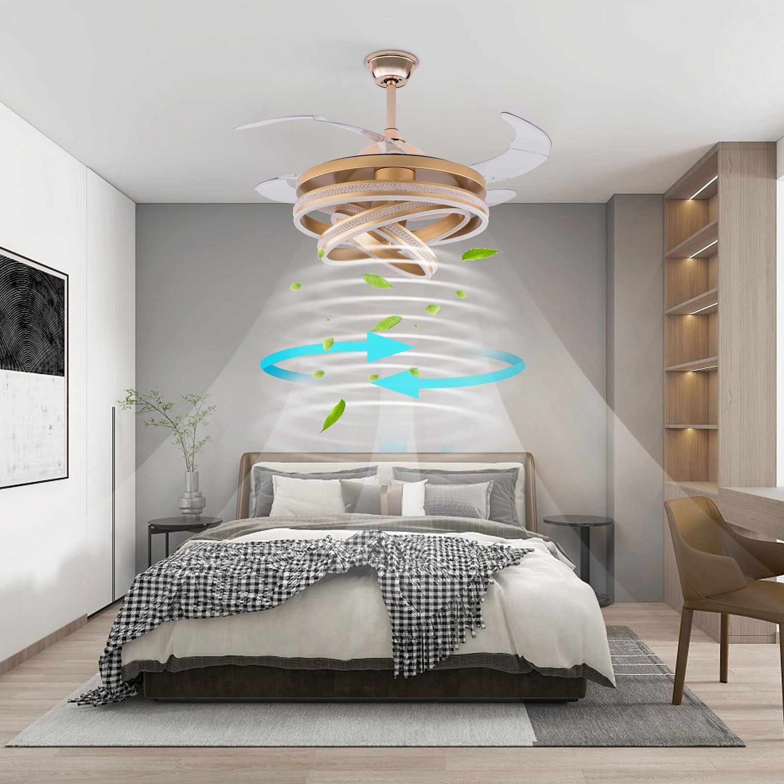 Oukaning JZUCODN399HCX Ceiling-Fans - View #9