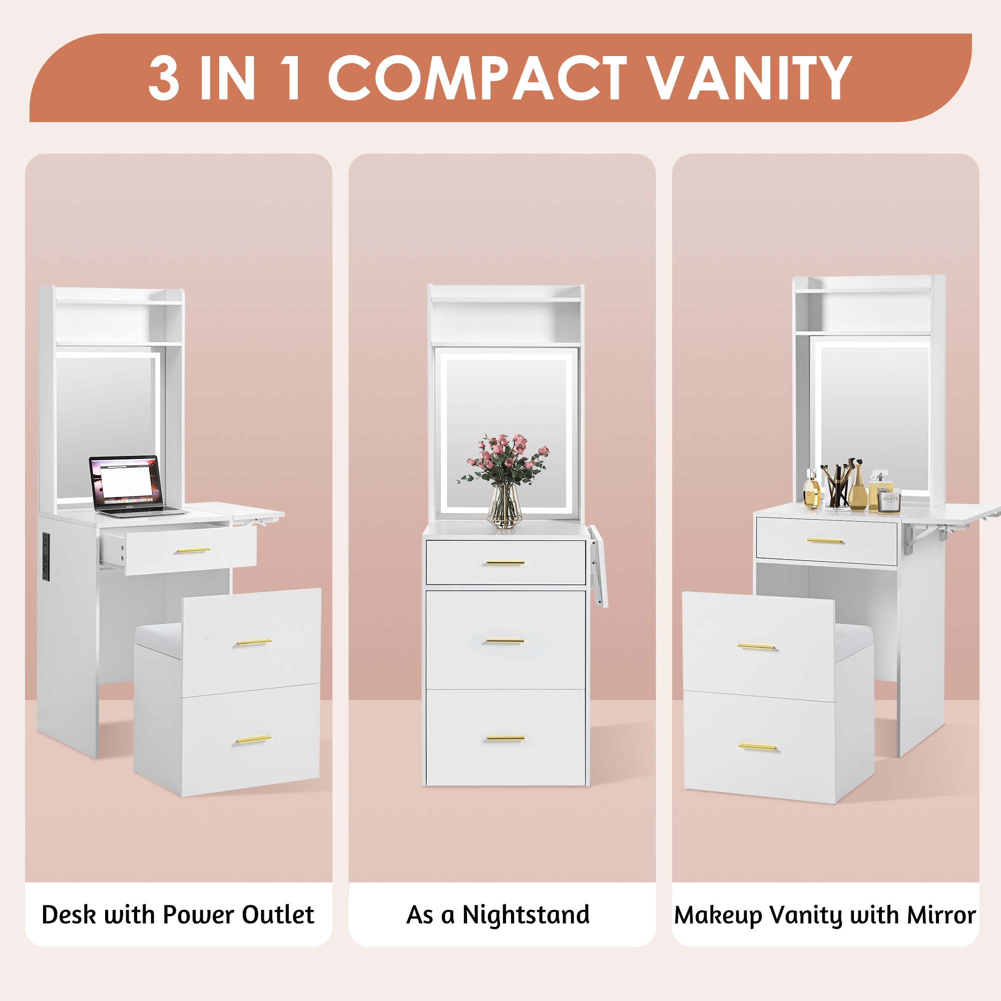 ModernLuxe N704P210497K Bedroom-Vanities - View #4