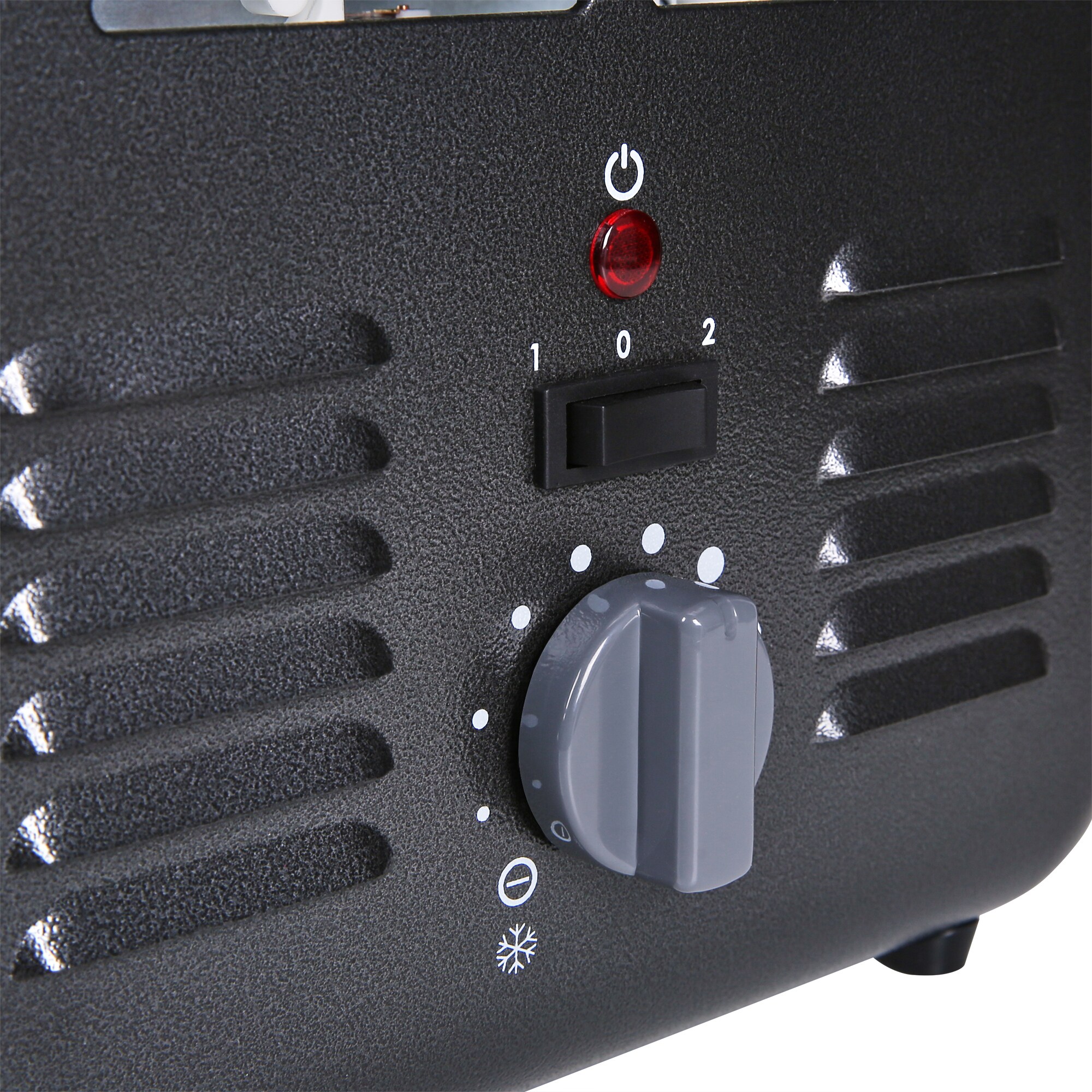 1,500-Watt-Max Personal Desktop Heater with Fan Setting (White), 1 - Kroger