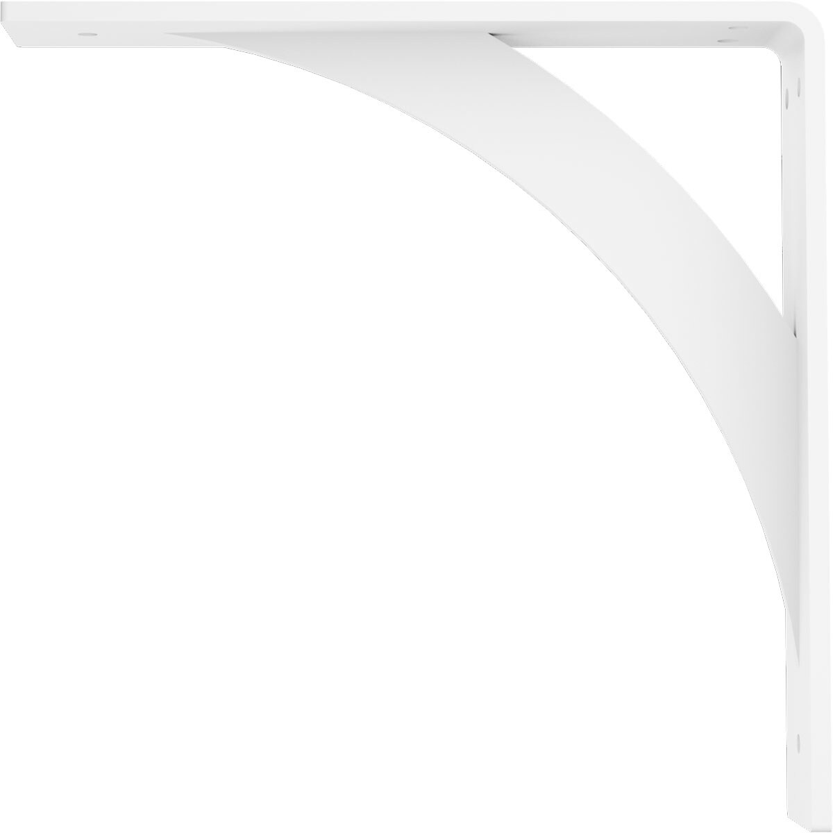 Ekena Millwork BKTM02X12X12LEPWH Mending-Plates-Brackets-Braces - View #4