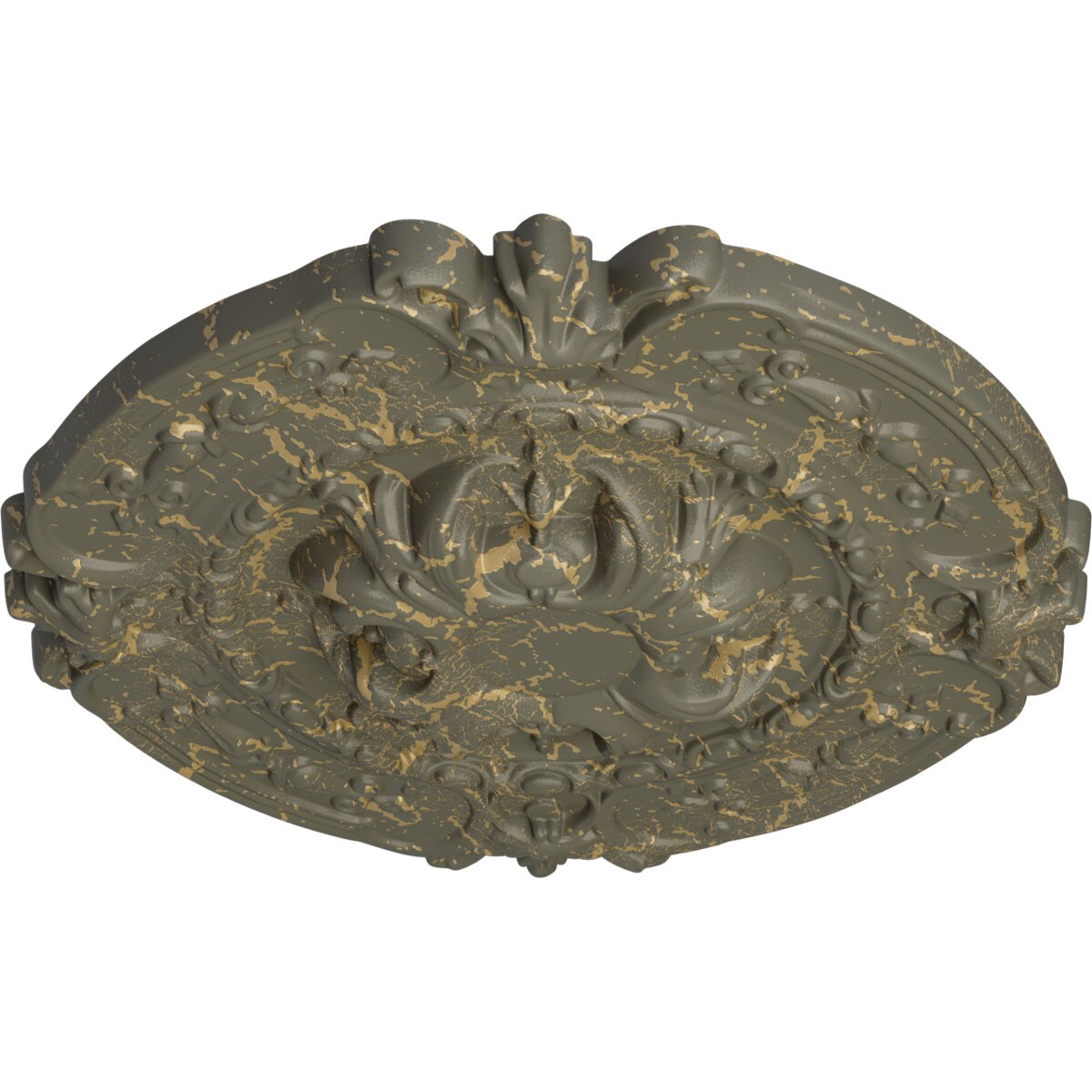 Ekena Millwork CM17SOWHC Ceiling-Medallions - View #2
