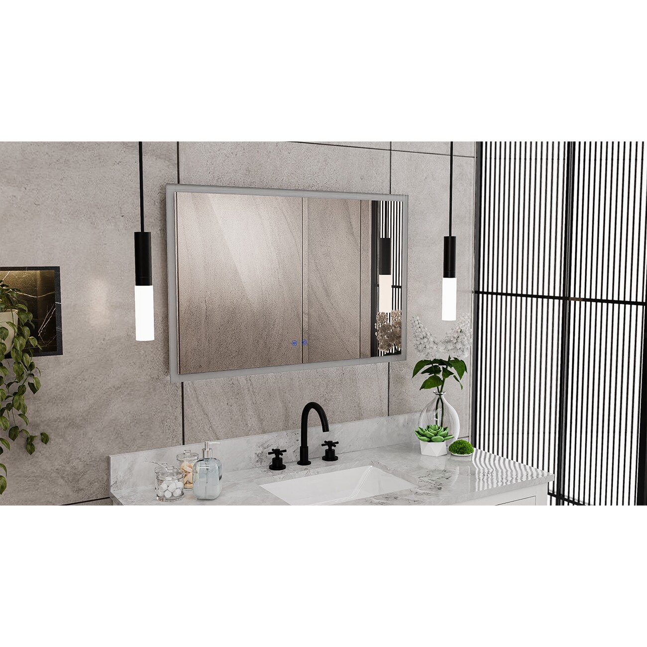 DreamLine LMBL2436R Framed-Bath-Mirrors - View #7