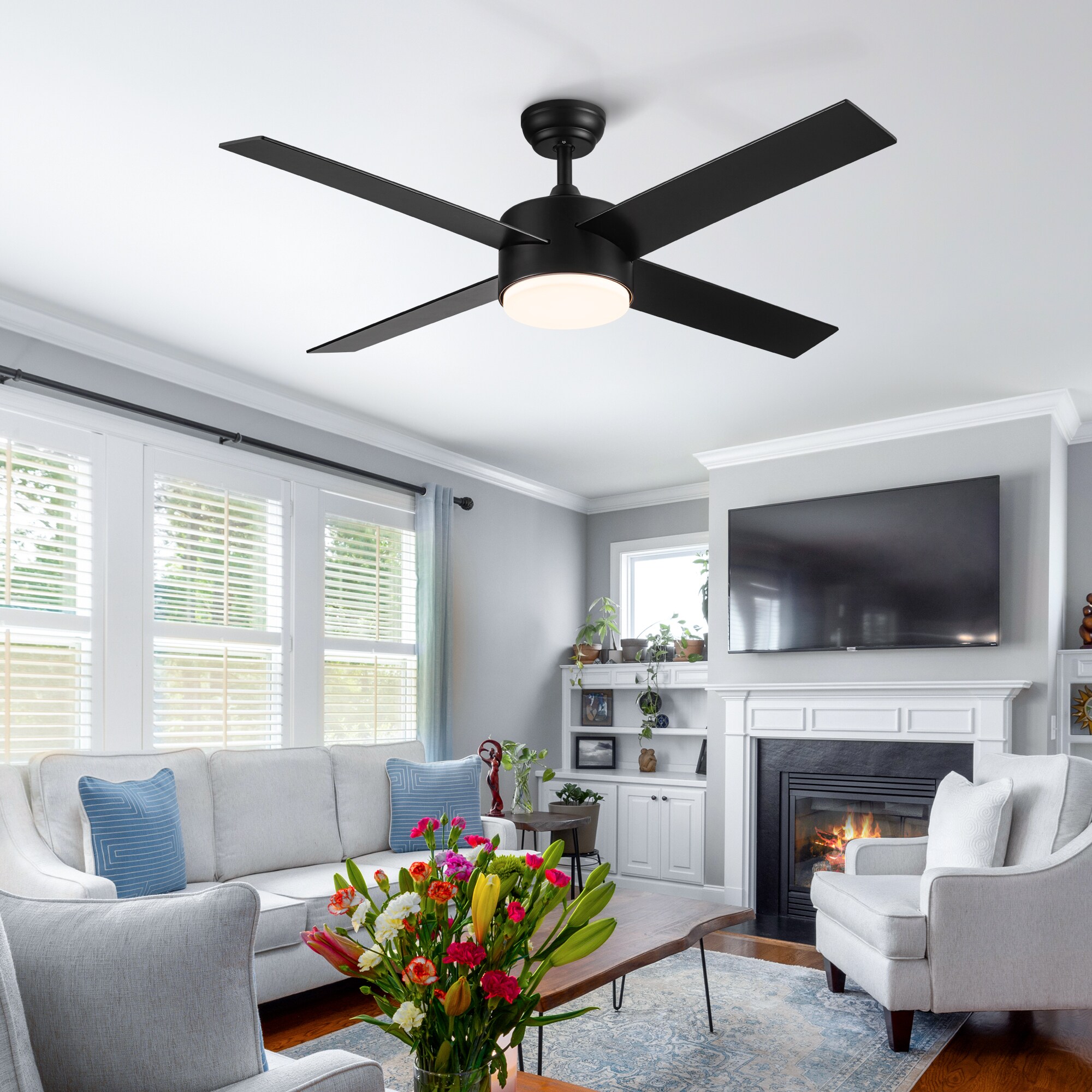 YUHAO LSAC1084BK524 Ceiling-Fans - View #6