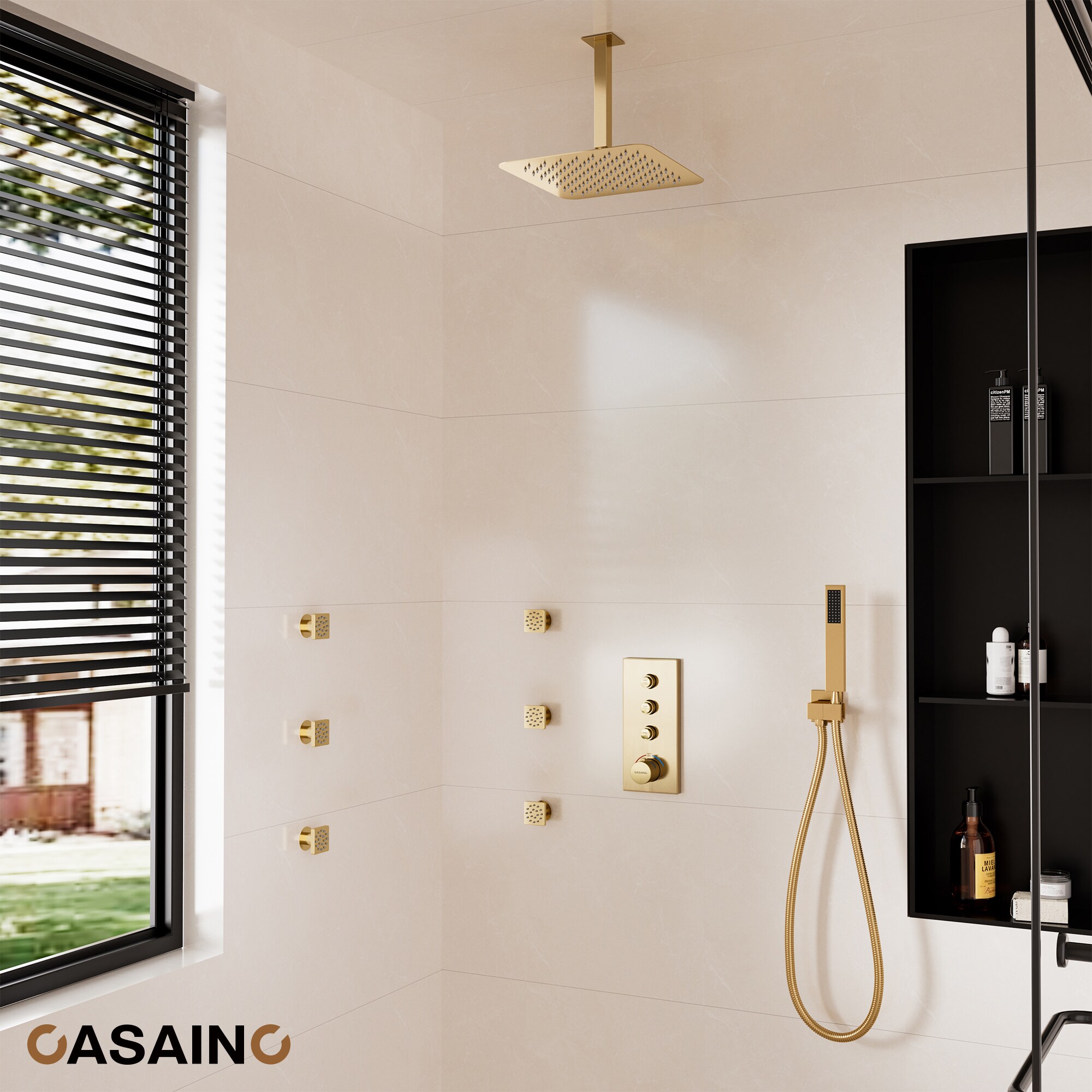 CASAINC TC03-BB Showerhead-Bar-Panels - View #2