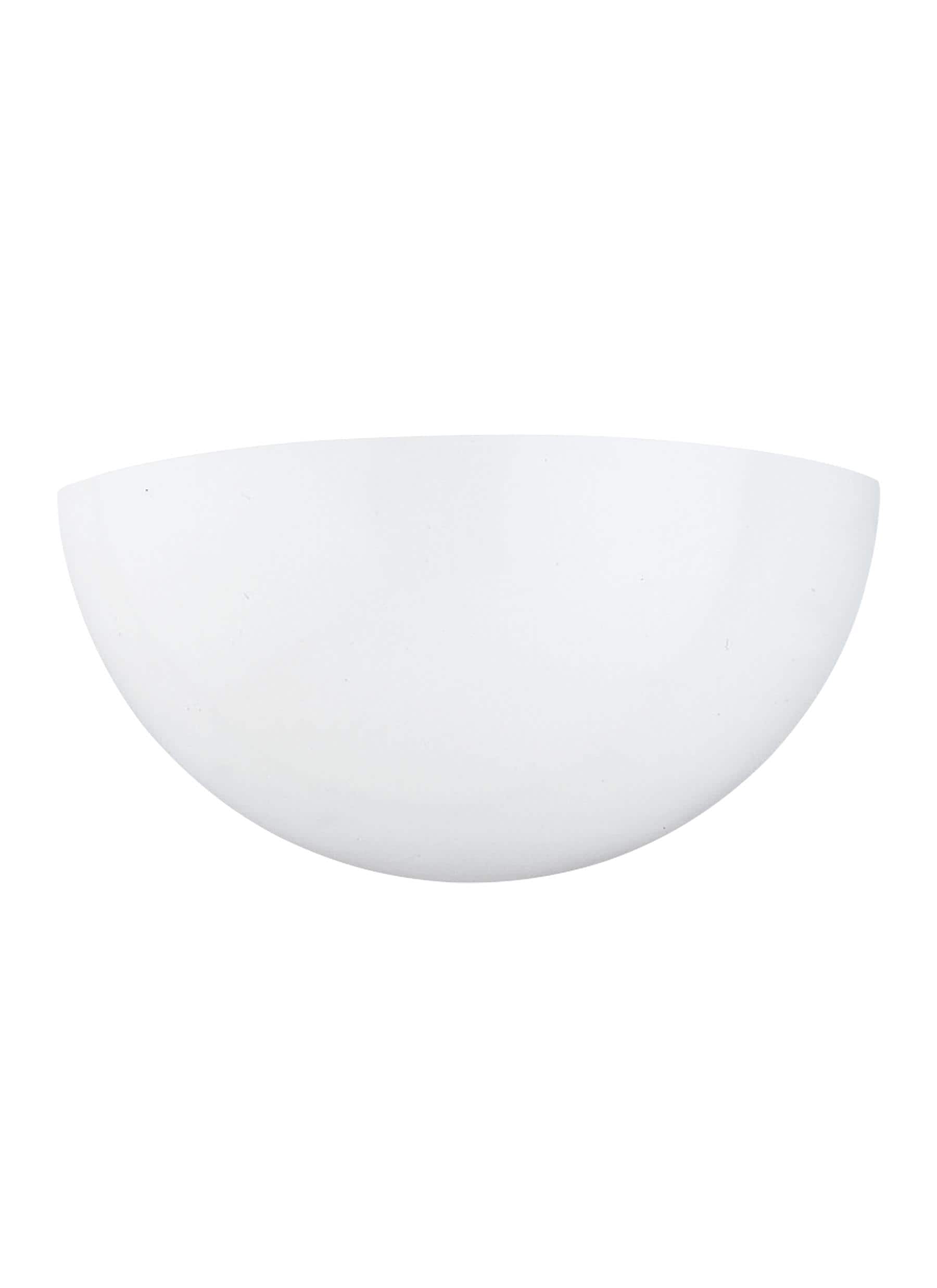 Generation Lighting 4138-15 Edla 13.7500-in W 1 -Light Satin White Wall Sconce