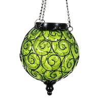 Outdoor Decorative Lanterns Color/Finish Family Green