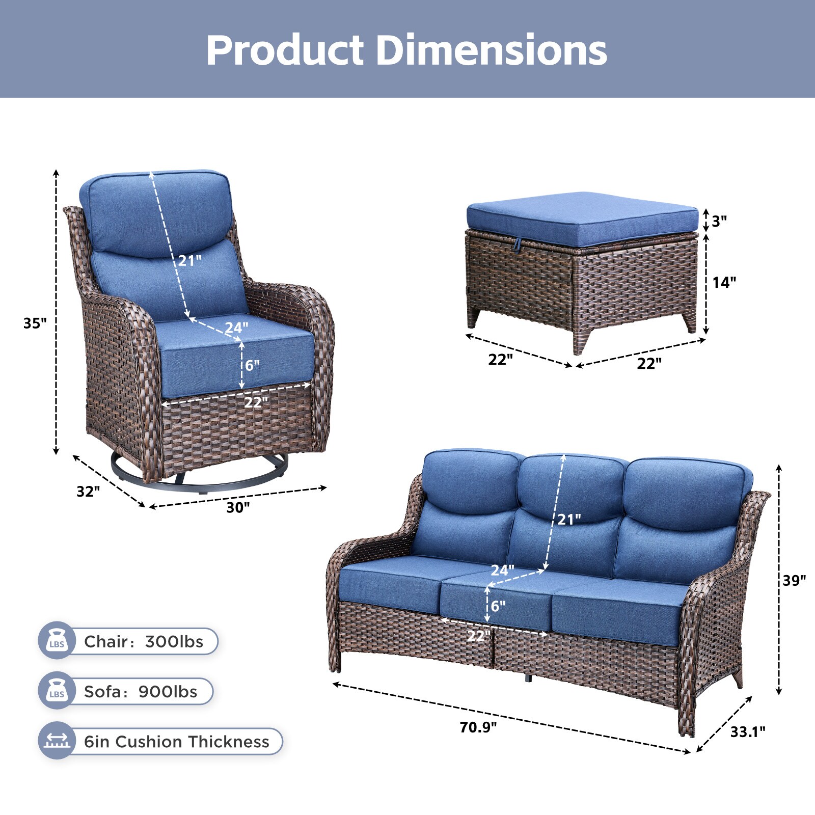 Gymojoy FS2602123 Patio-Conversation-Sets - View #7