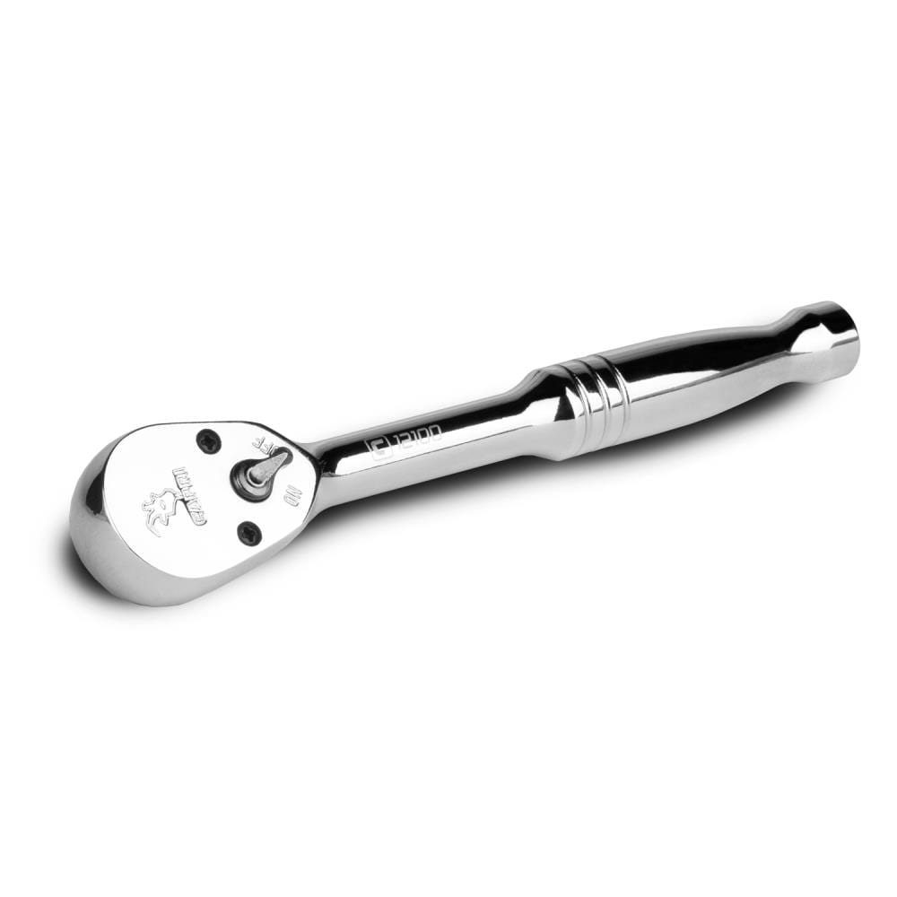 Capri Tools CP12100C 72 -Tooth 1/4-in Drive Chrome Handle Ratchet