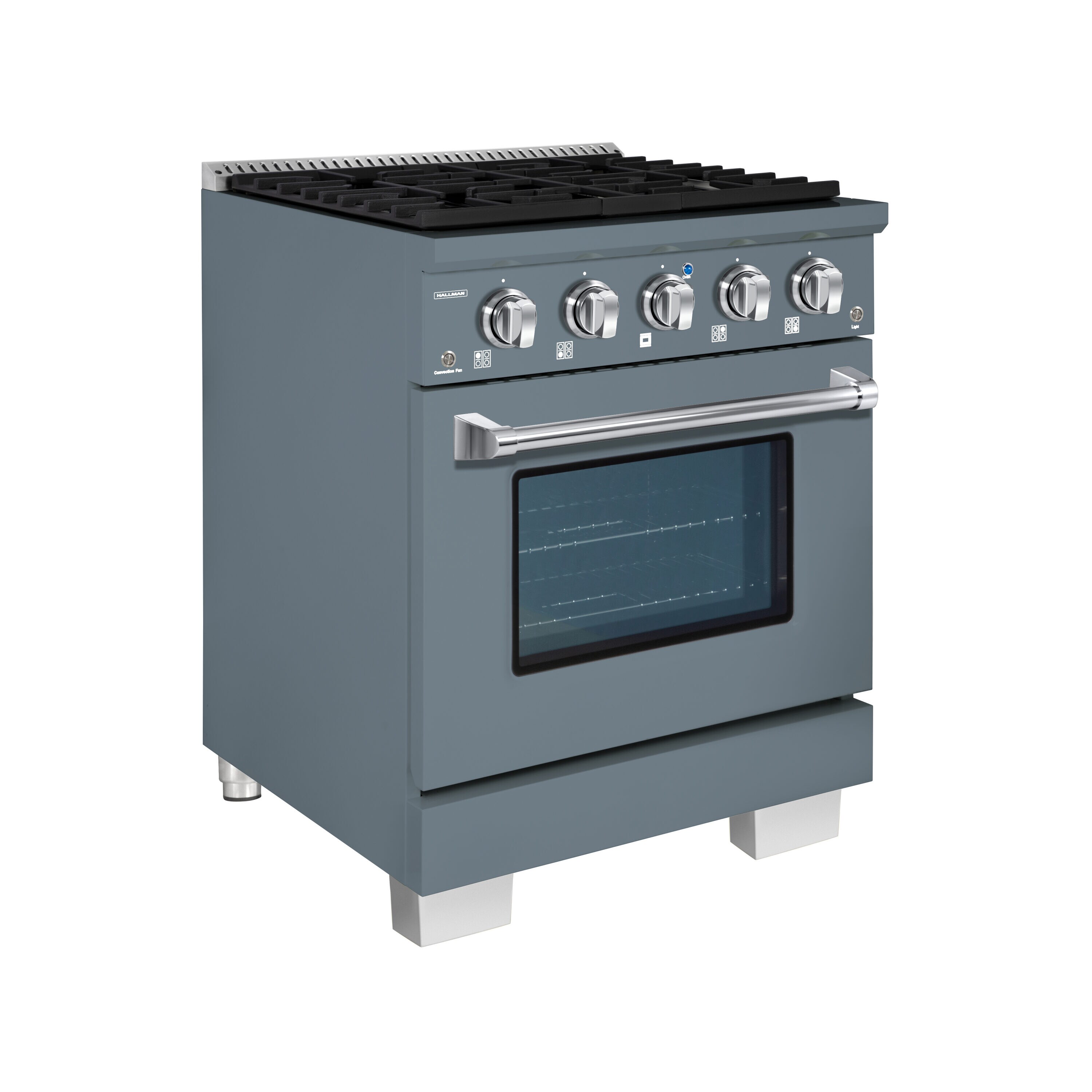 Hallman HBRG30CMGR Freestanding-Gas-Ranges - View #3