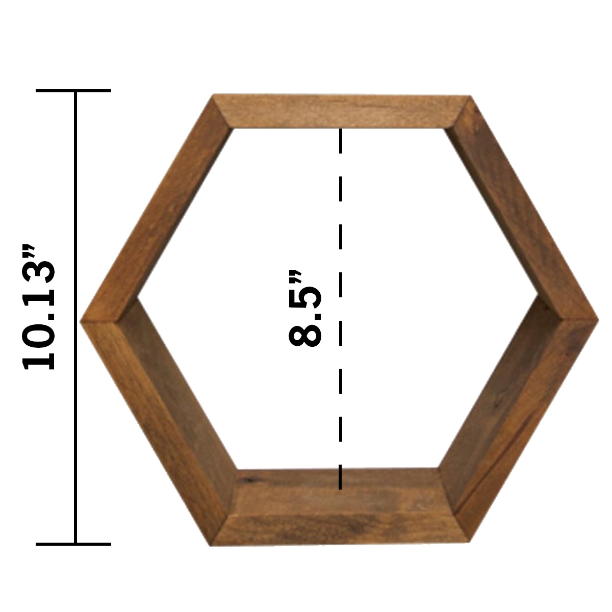 TRINITY HEX-SET3-SW Wall-Mounted-Shelving - View #7