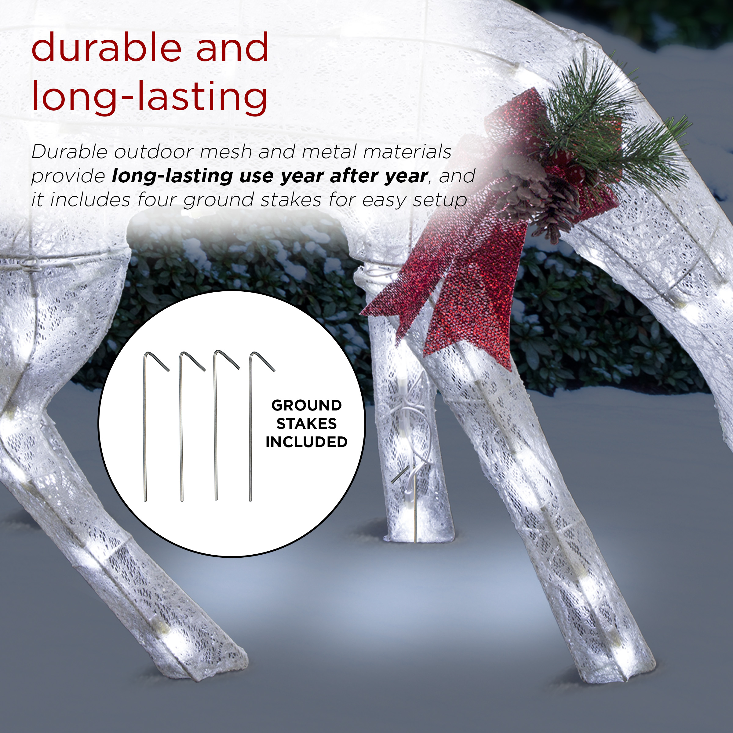 Alpine Corporation WDR154 Outdoor-Christmas-Decor - View #7