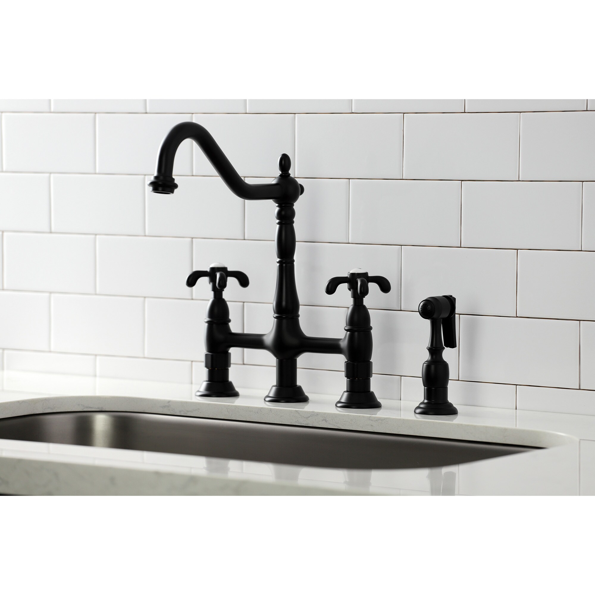 Kingston Brass WLKS1270TXBS Kitchen-Faucets - View #4