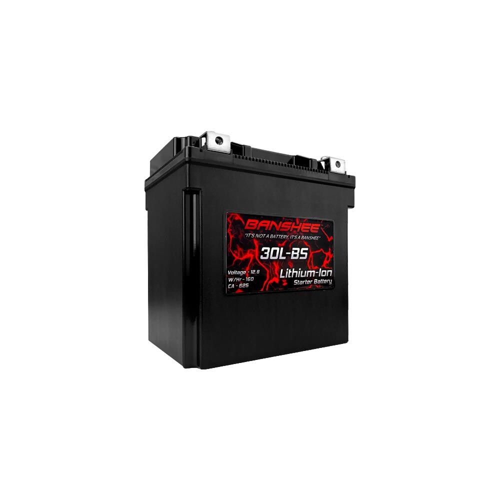 Banshee BTJK12373  DLFP30L-BS-CS3 12.8V Lithium Power Sport Battery for Replacement 30 LBS