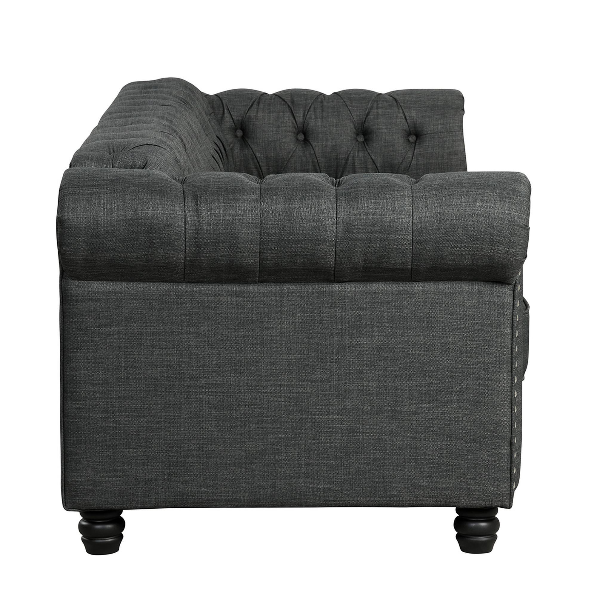 FARATI 8706-GREY-3 Sofas-Loveseats - View #4