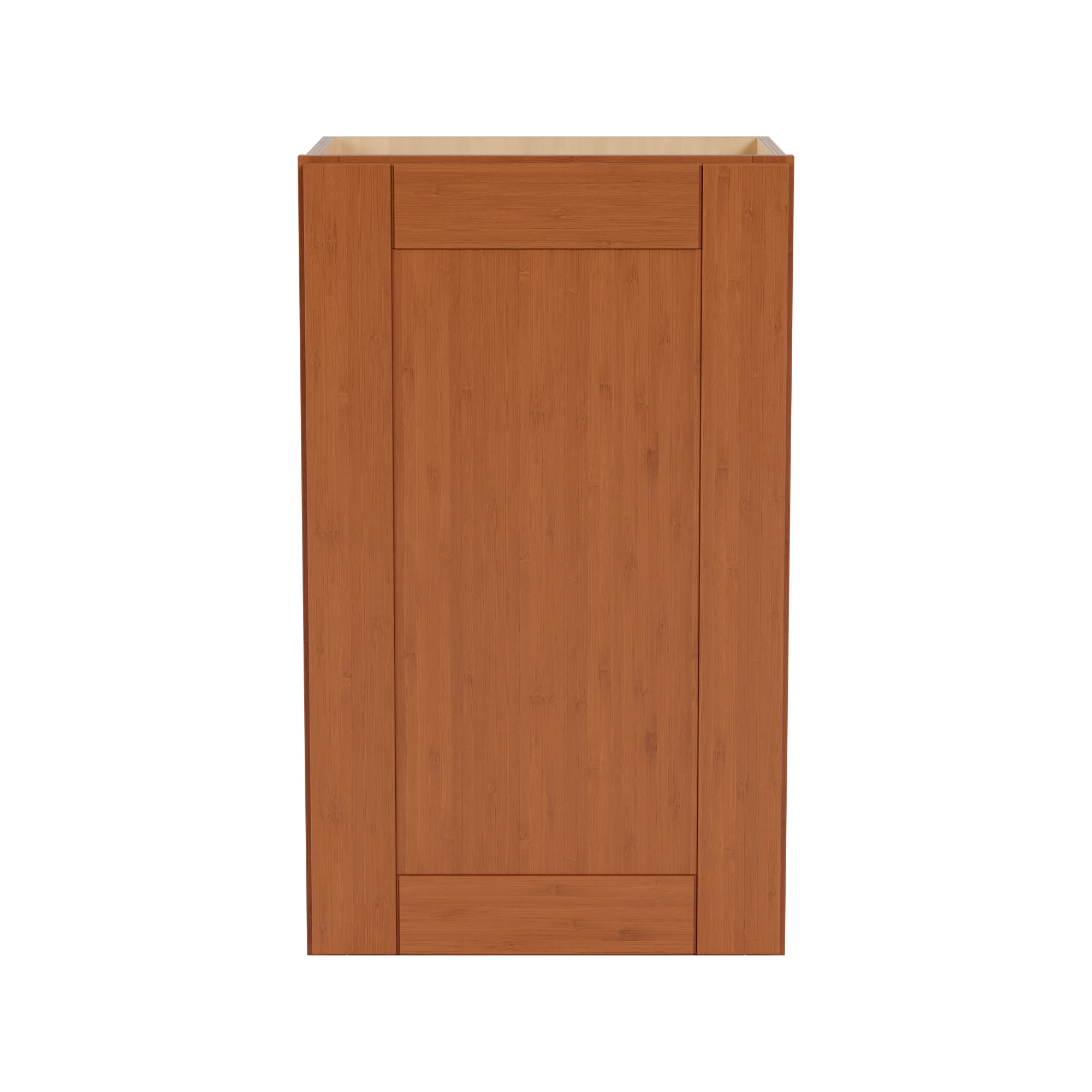 Arcade Green 101W1830 18-in W x 30-in H x 12-in D Bamboo Bamboo Wall Fully assembled Plywood Cabinet (Recessed Panel Shaker)