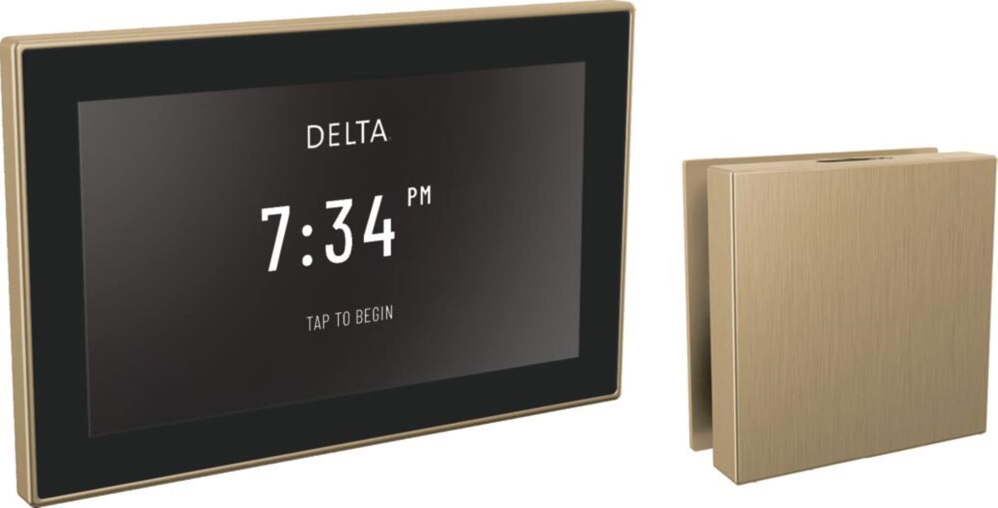 Delta Steamscape Lumicoat Champagne Bronze Steam Control Unit