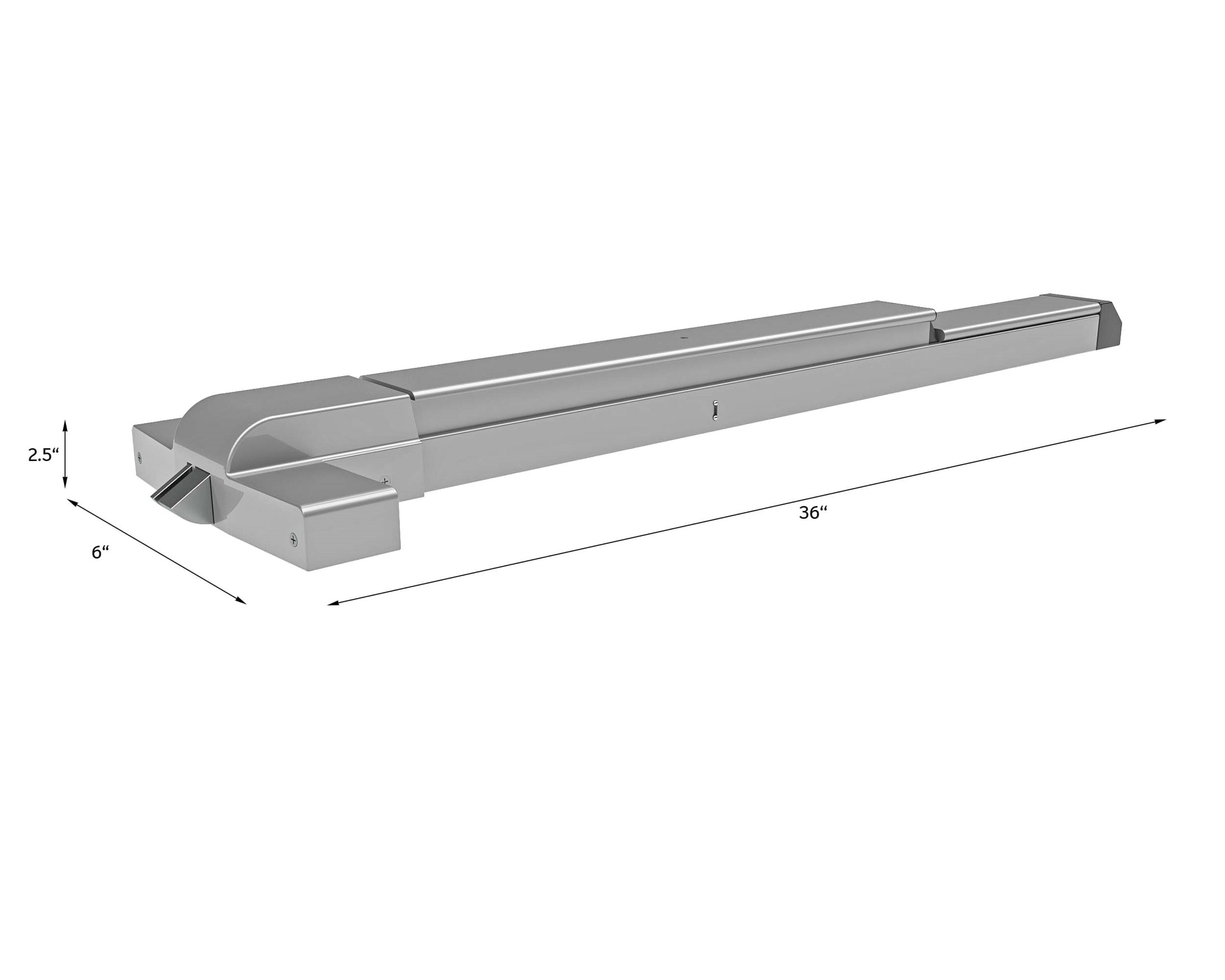 Global Door Controls TH1100EDSVTBARA Door-Exit-Bars - View #5