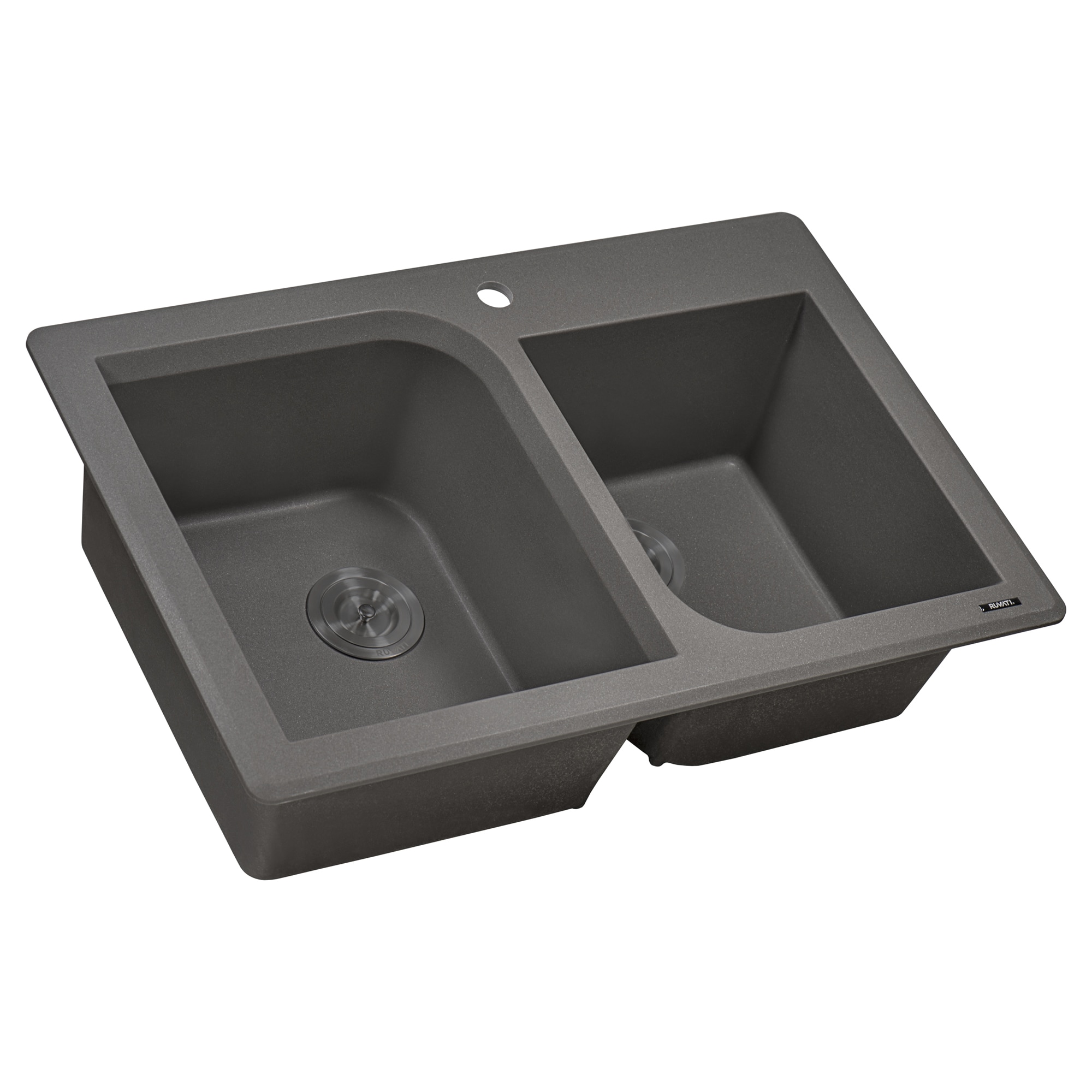 Ruvati RVG1396GR Kitchen-Sinks - View #3