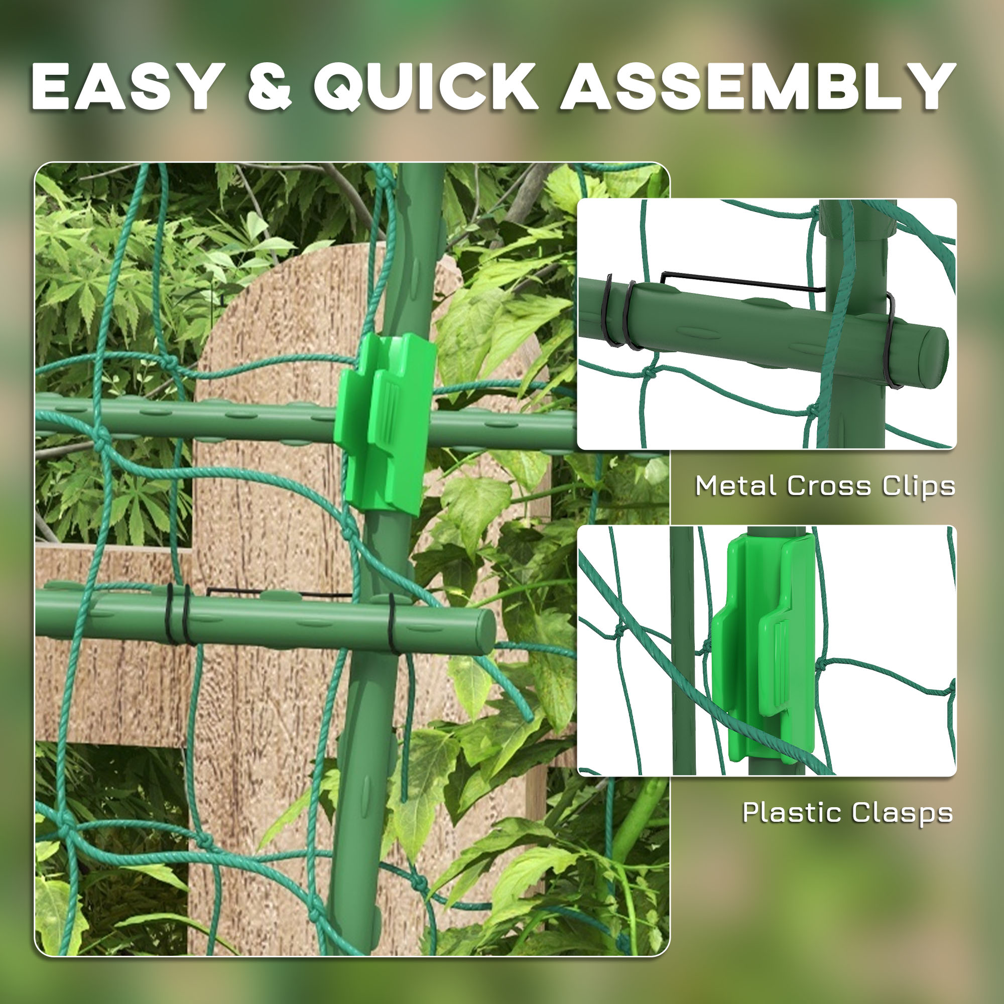 LUXEYARD DS-M-BAC07343 Garden-Trellis - View #5