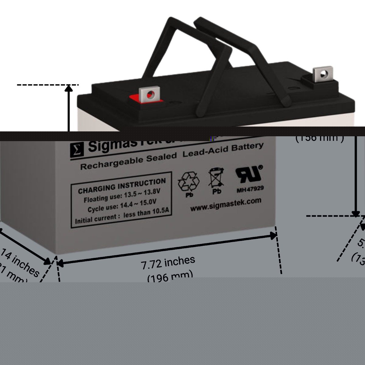 SigmasTek 652029348986 Device-Replacement-Batteries - View #2