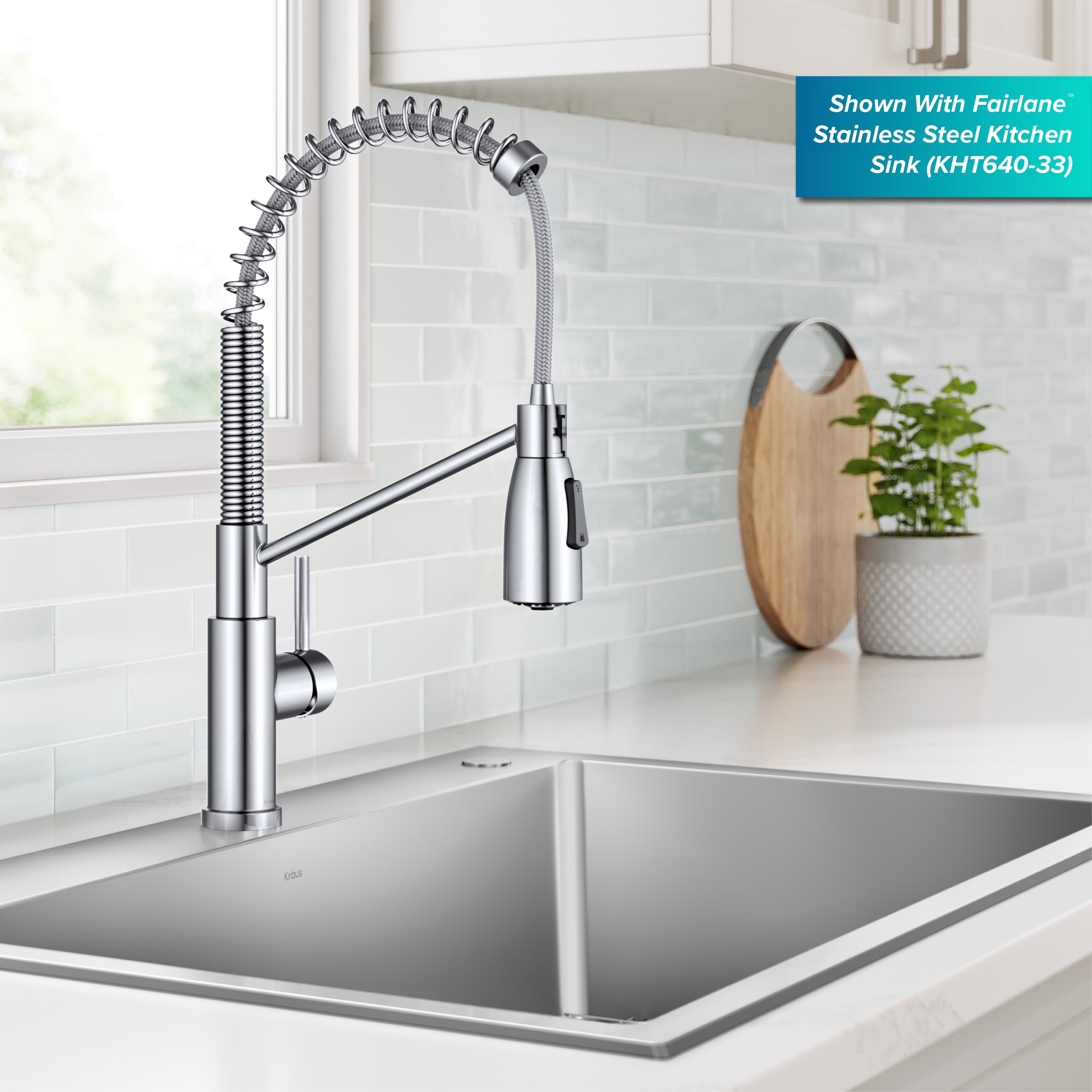 Kraus KPF-1617CH Kitchen-Faucets - View #4