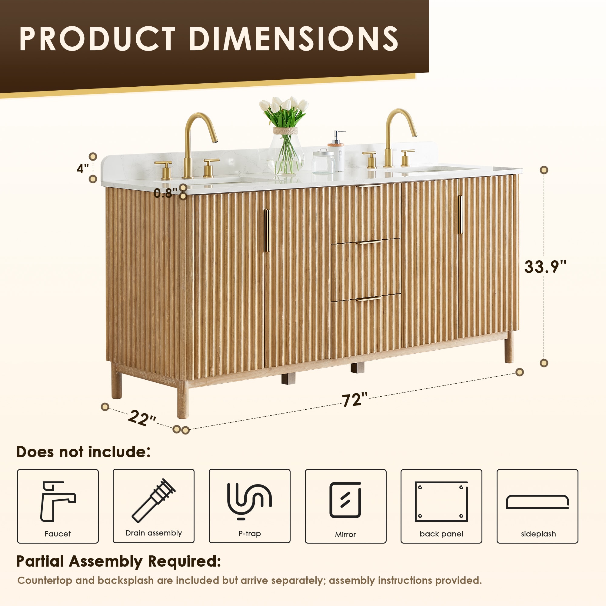 Altair 575072-WL-GW-NM Bath-Vanity-Combo - View #10