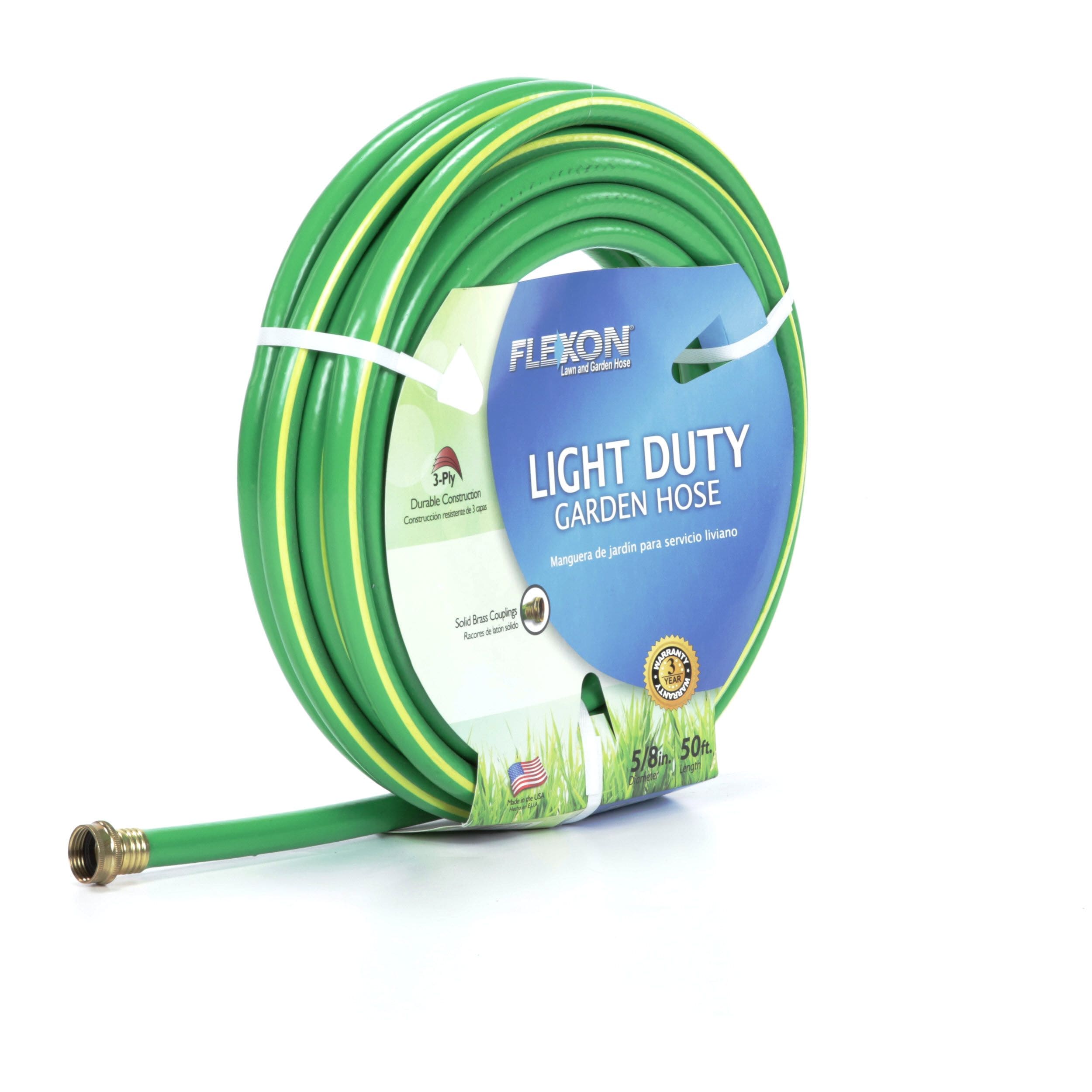 Flexon light duty Three Tube Sprinkler Hose 25" 50" 100" ft,