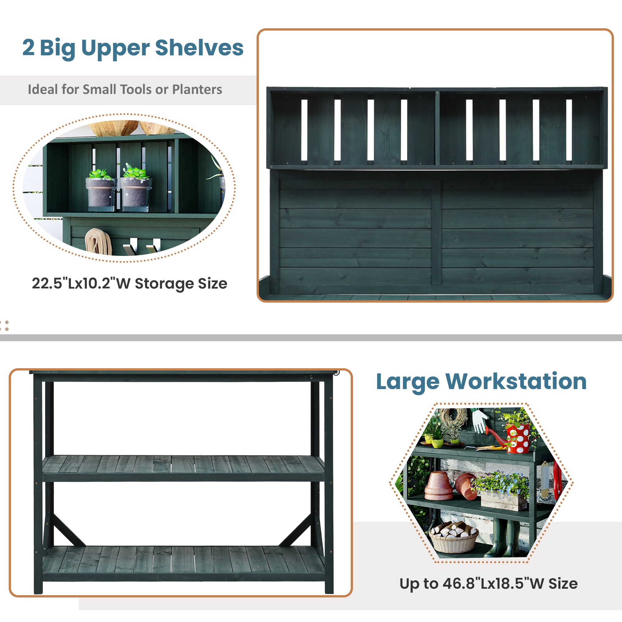 Mondawe MO-TX-1495F Potting-Benches - View #4