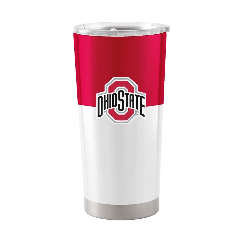 Logo Brands Ohio State Buckeyes 20-fl oz Stainless Steel Red Cup Set of: 1  at
