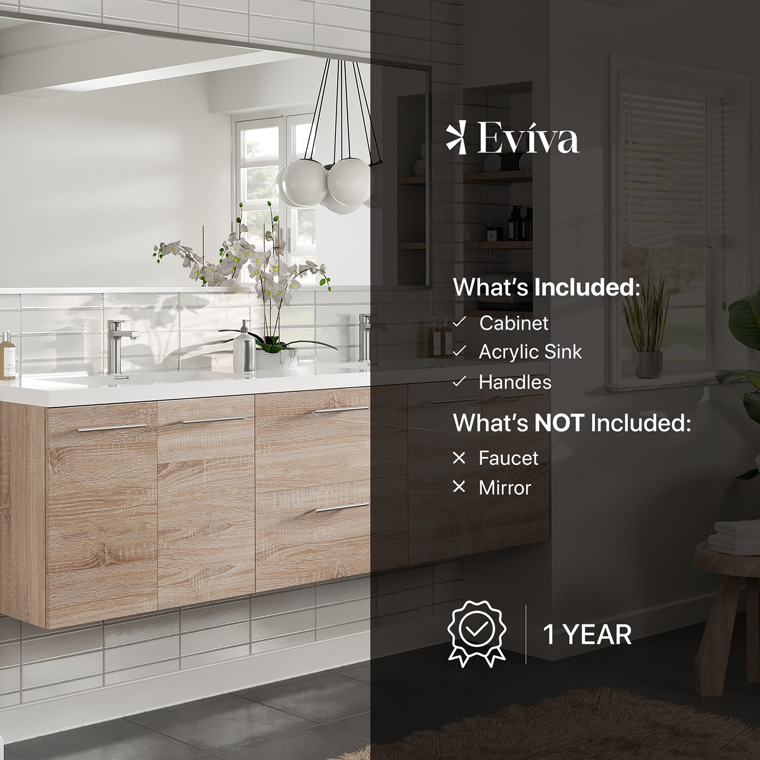 Eviva EVVN404-72WHOK Bath-Vanity-Combo - View #7