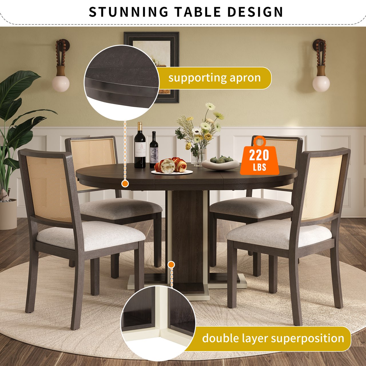ModernLuxe XW000002AAP Dining-Tables - View #4